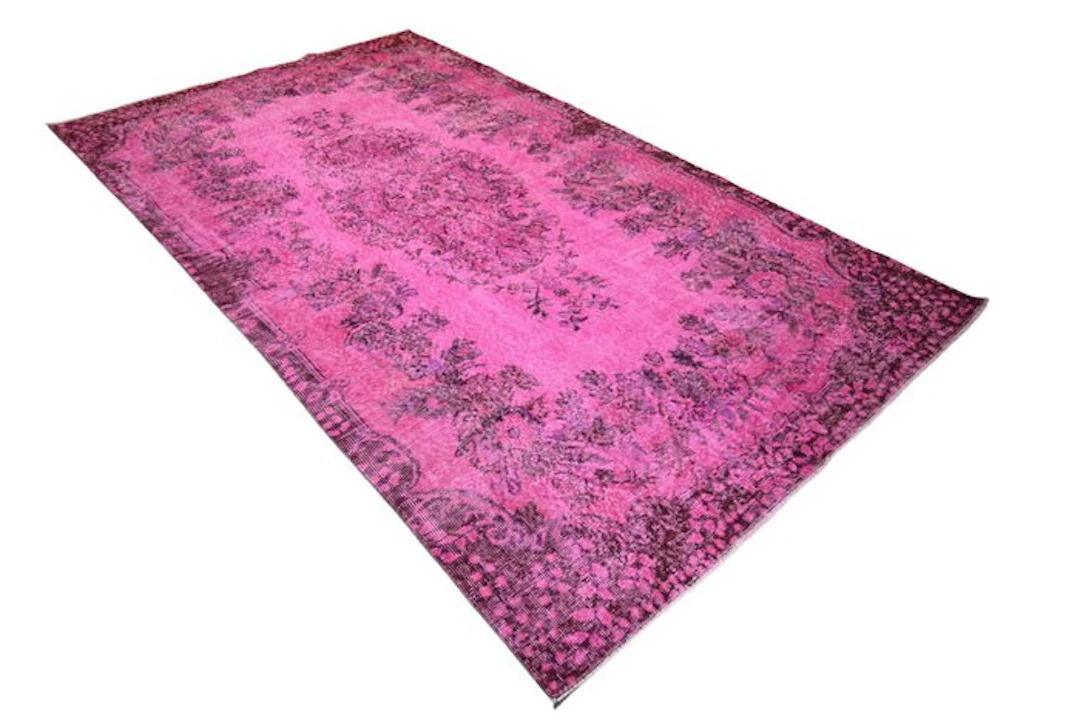 Pink vintage - Rug - 285 cm - 165 cm - with certificate