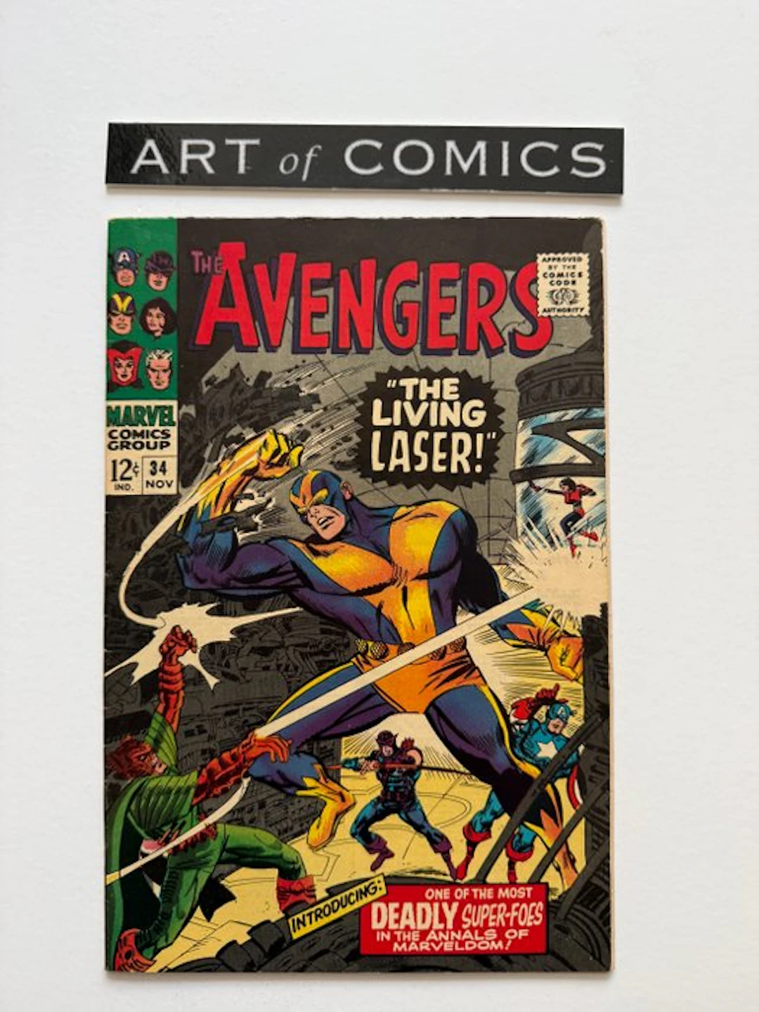 Avengers #34 - 1st Appearance Of The Living Laser - 1...