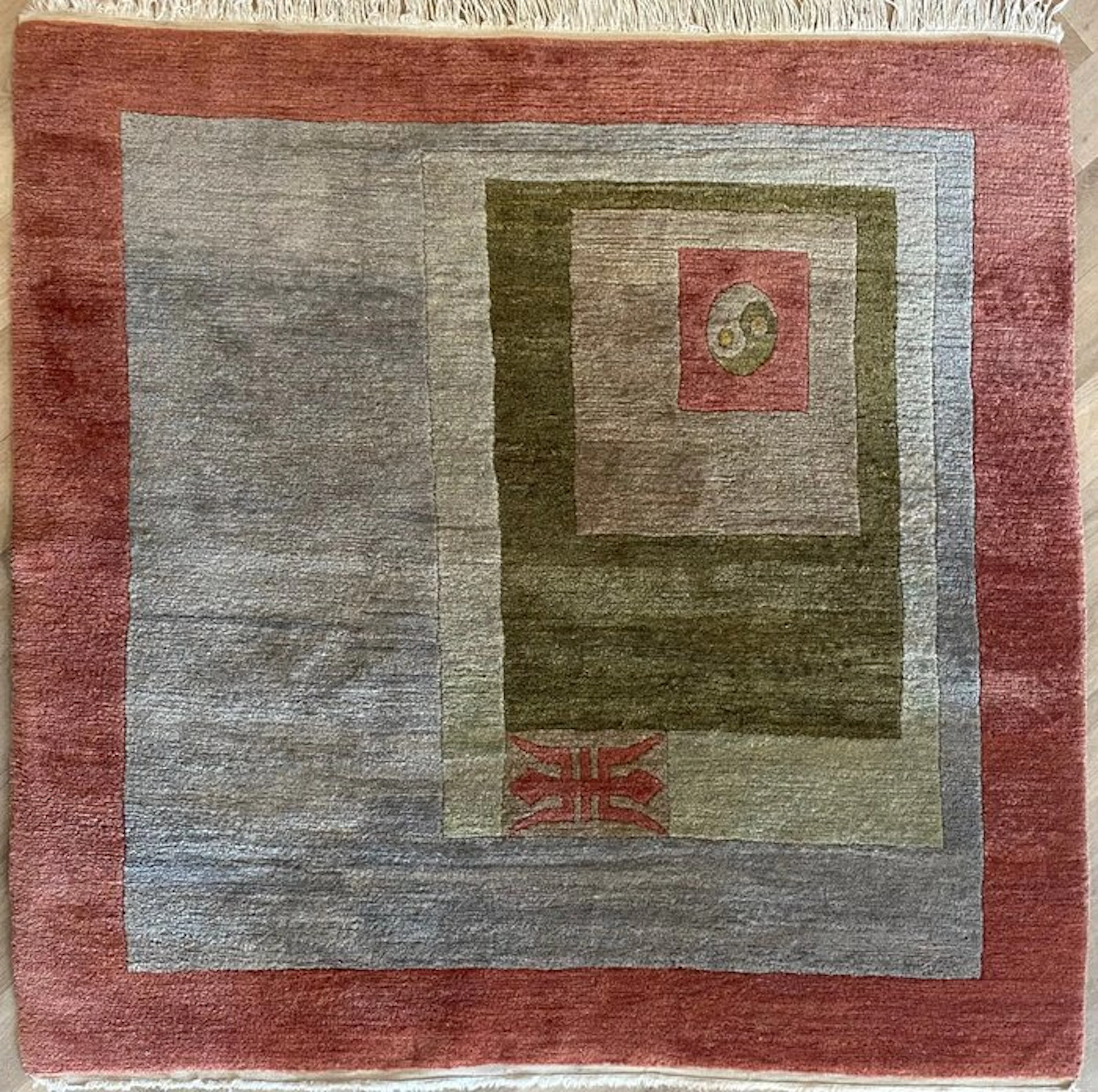 Nepal Modern - Cleaned - Carpet - 156 cm - 151 cm