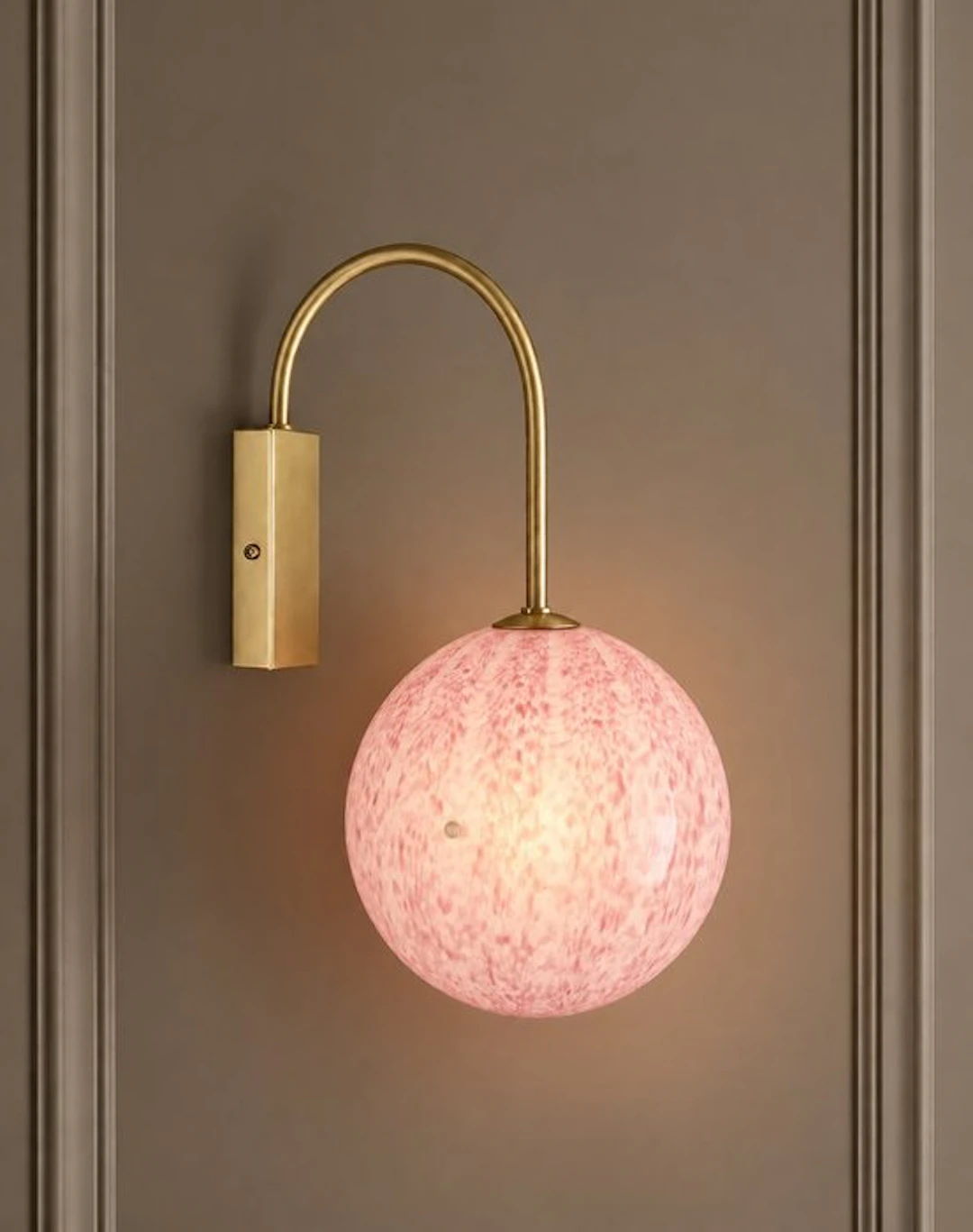 La Murrina - Wall lamp - PINK TULIP 20 WALL - Murano glass