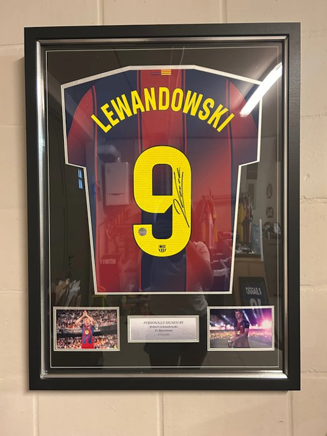 FC Barcelona - Spanish Football League - Robert Lewandowski - Football jersey