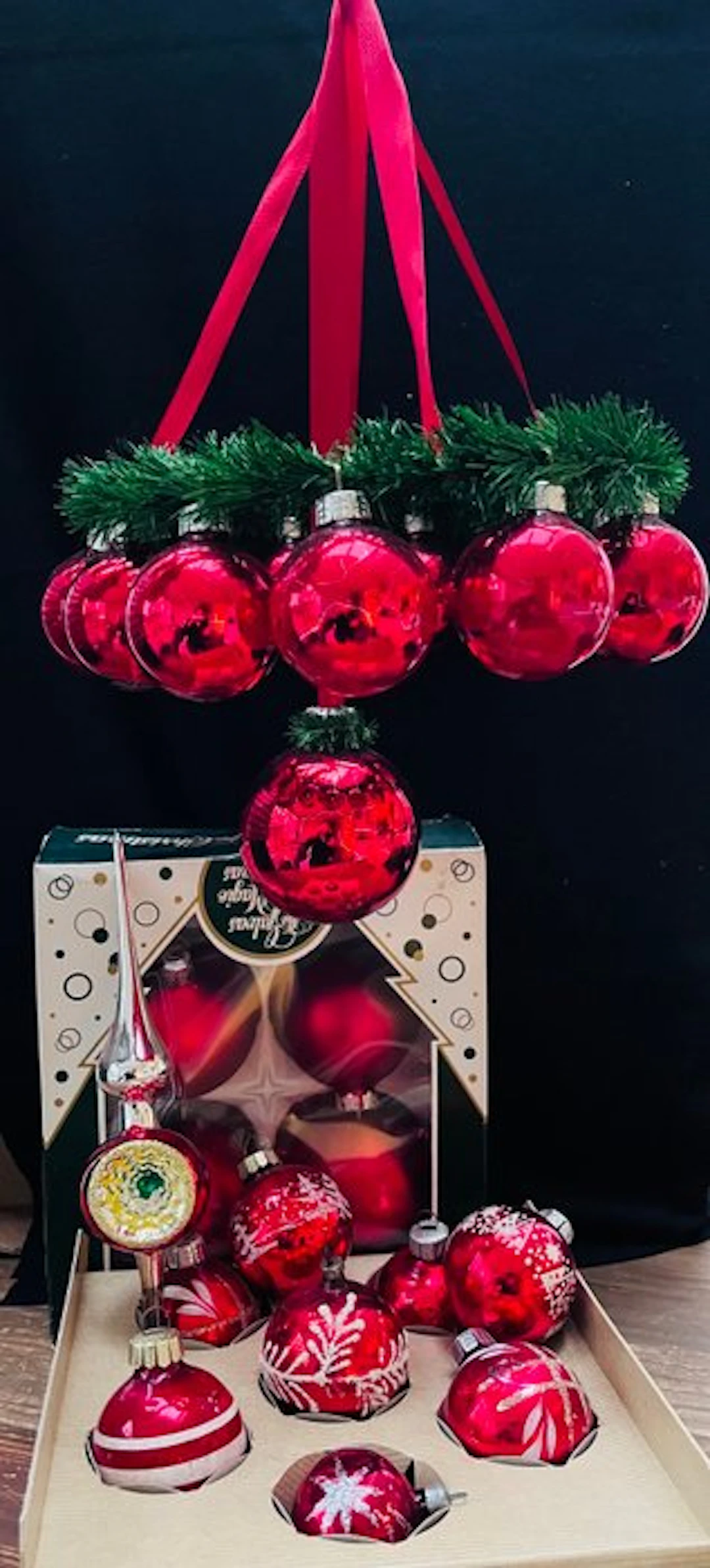 Christmas baubles (14) - Glass
