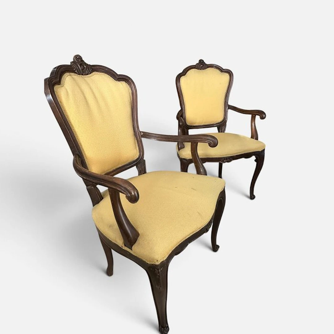 Armchair (2) - Wood