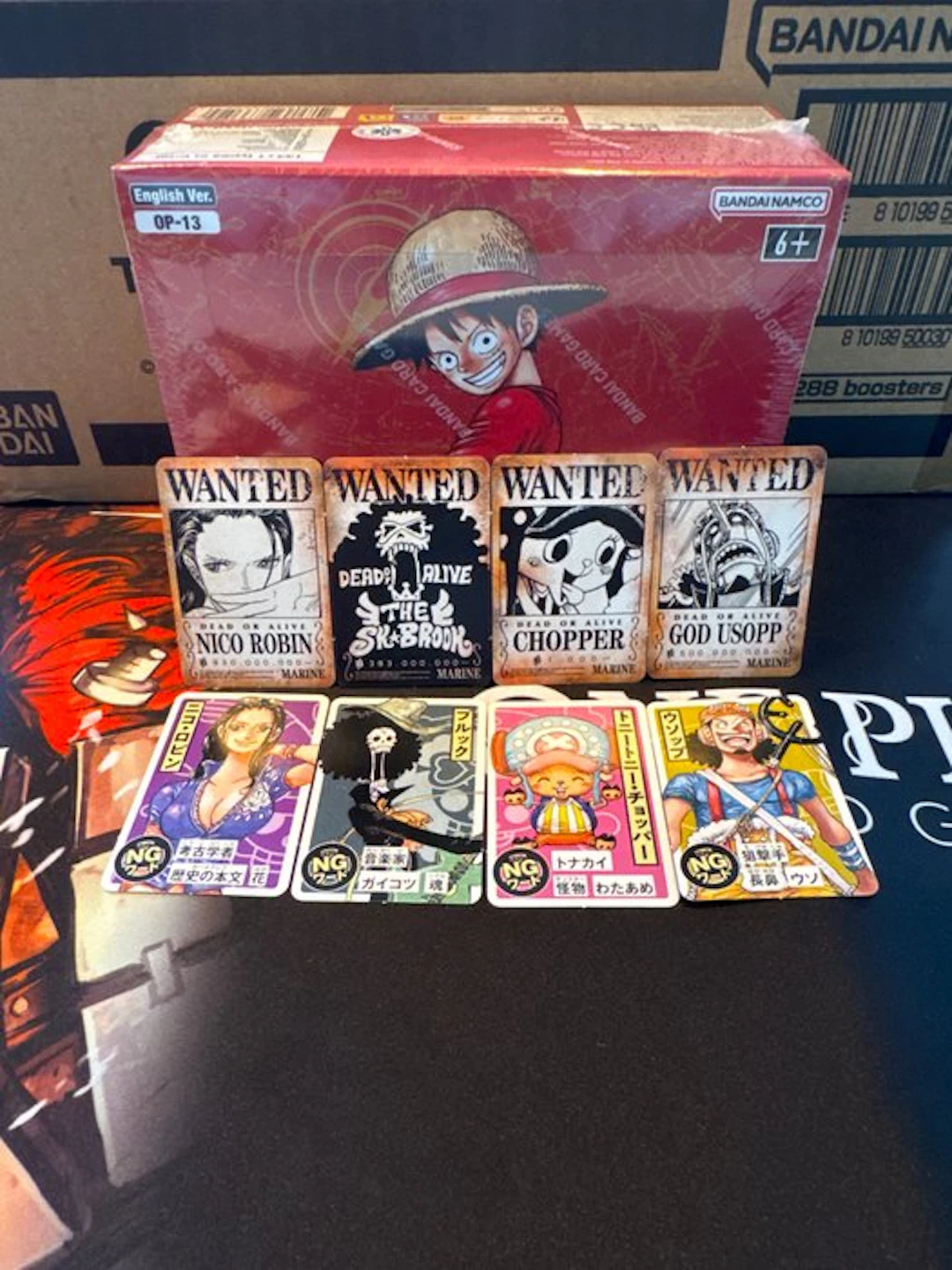 Bandai Namco - 8 Card - One Piece Promo card