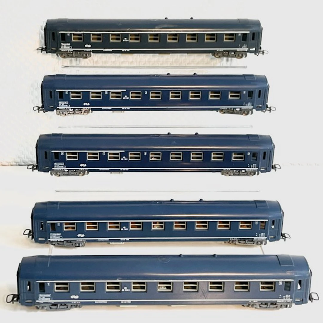 Jouef H0 - Model train passenger carriage (5) - Set of 5...