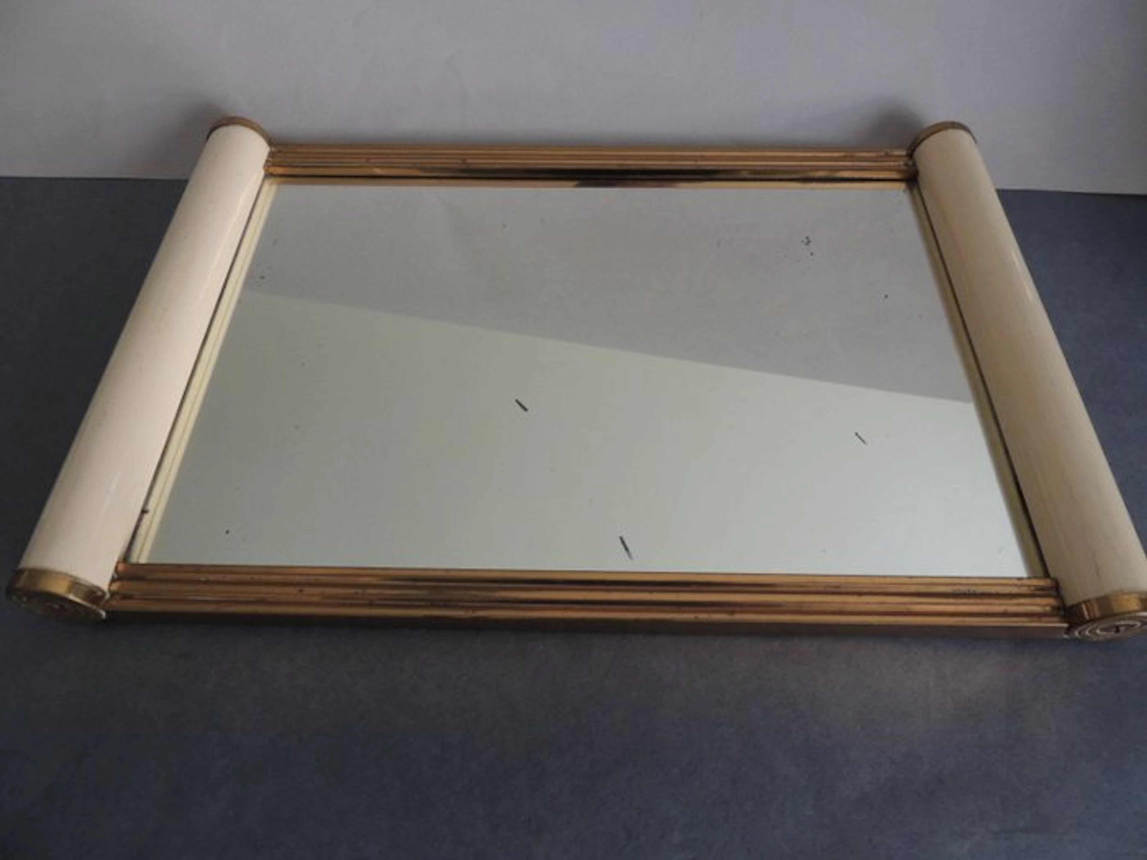 Decorative tray - Large rectangular Art Deco mirrored tray - 1930 - France