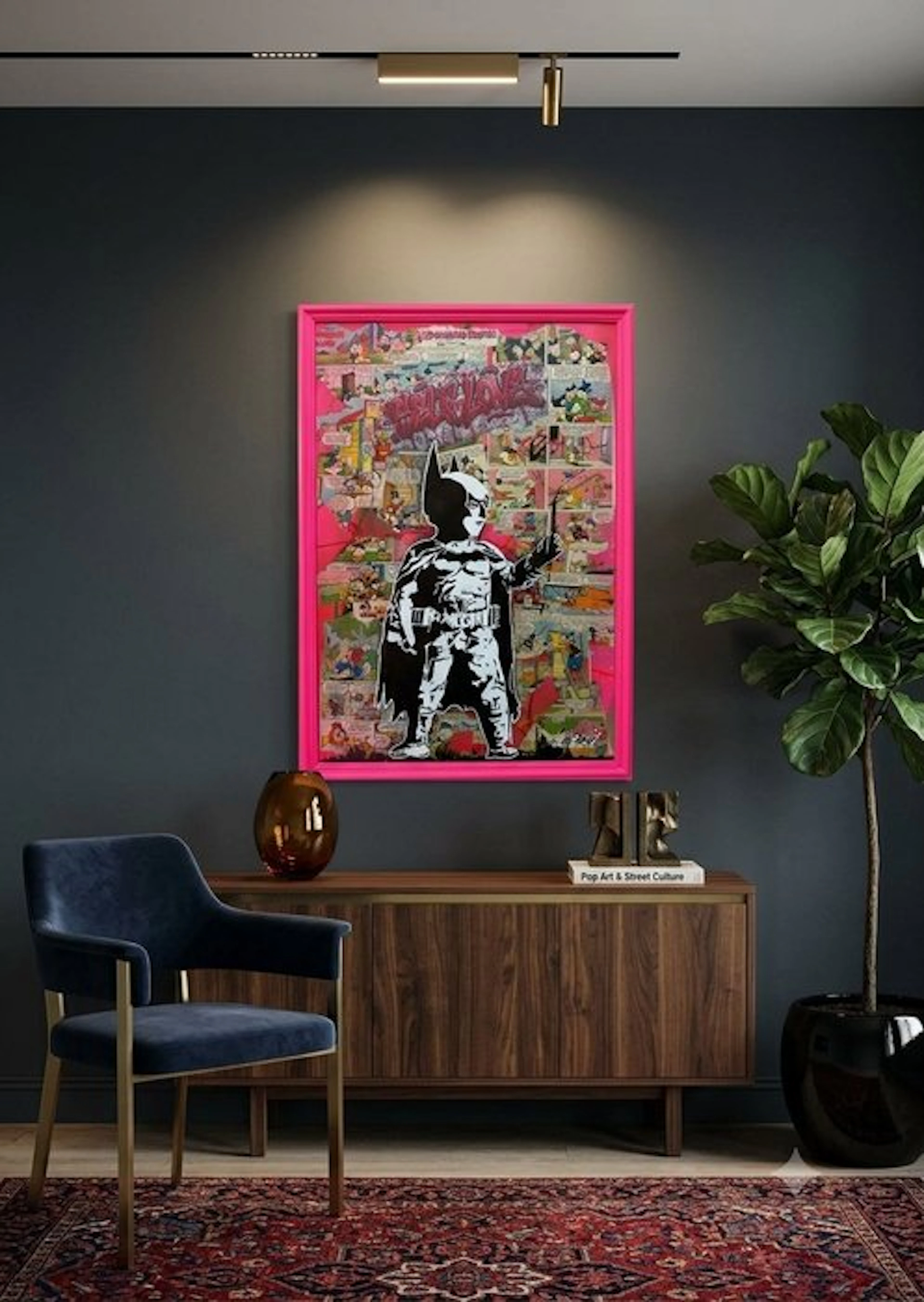 LΛURΞNCΞ LΞXX - Street Art Pop Art Decollage: "Dark Hope...
