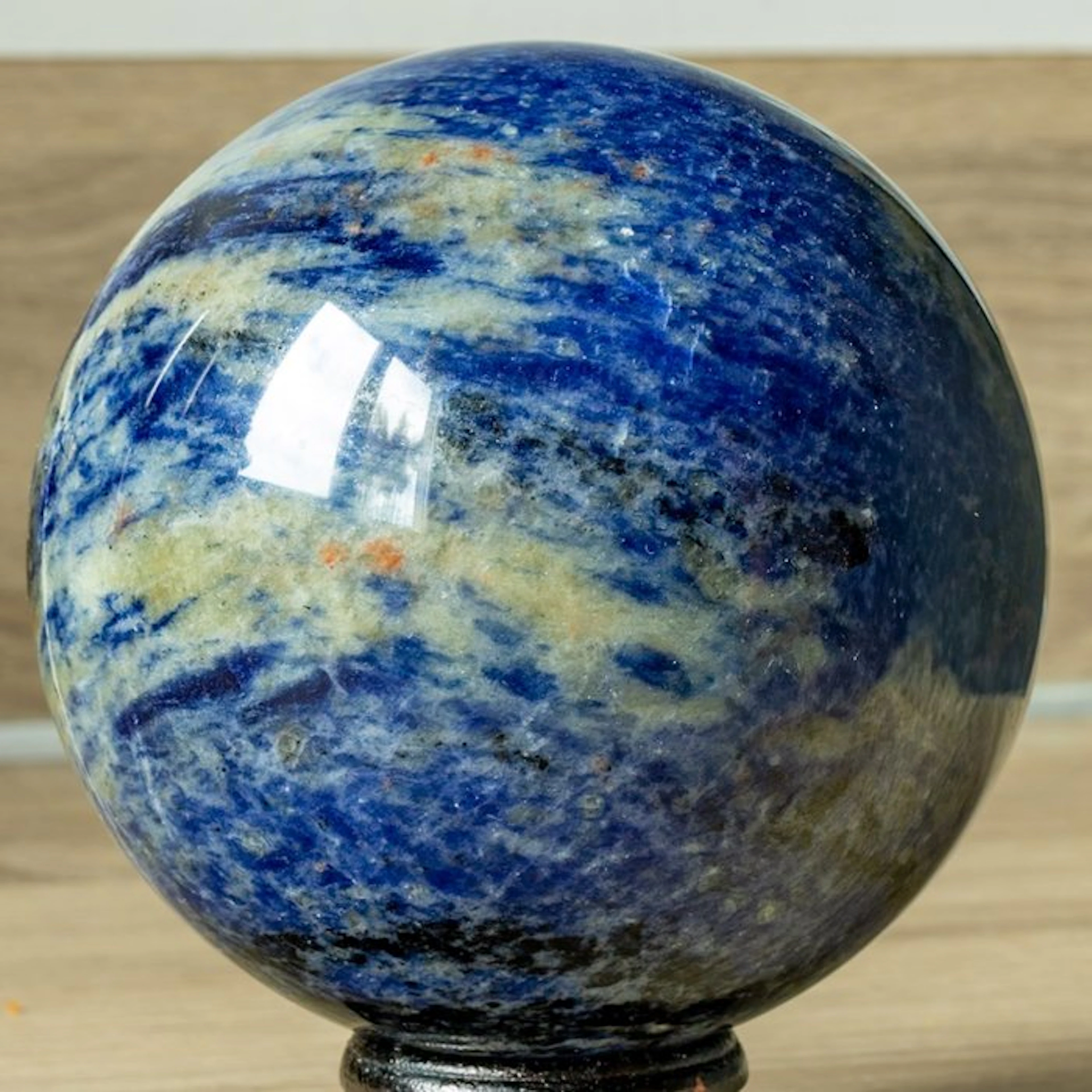 Sodalite Fine Sodalite King Blue Good Quality Sphere...