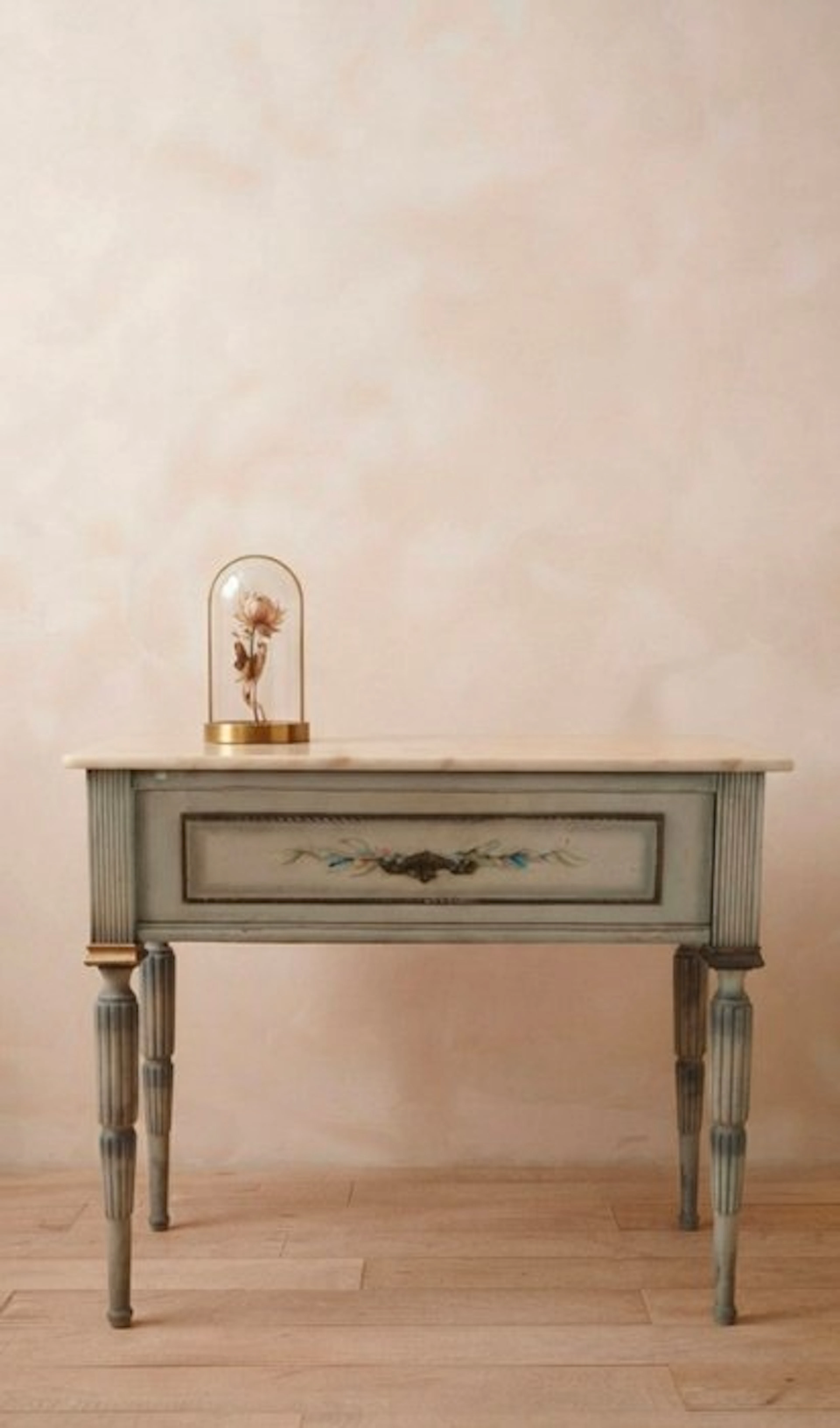 Cabinet - Wood, Calacatta marble