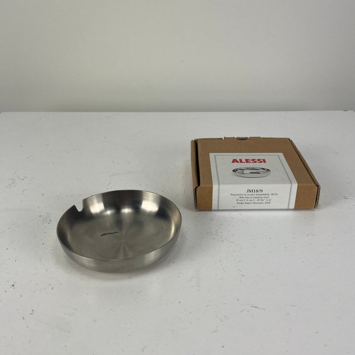 Alessi - Jasper Morrison - Ashtray - JM18/9 - Steel | Barnebys
