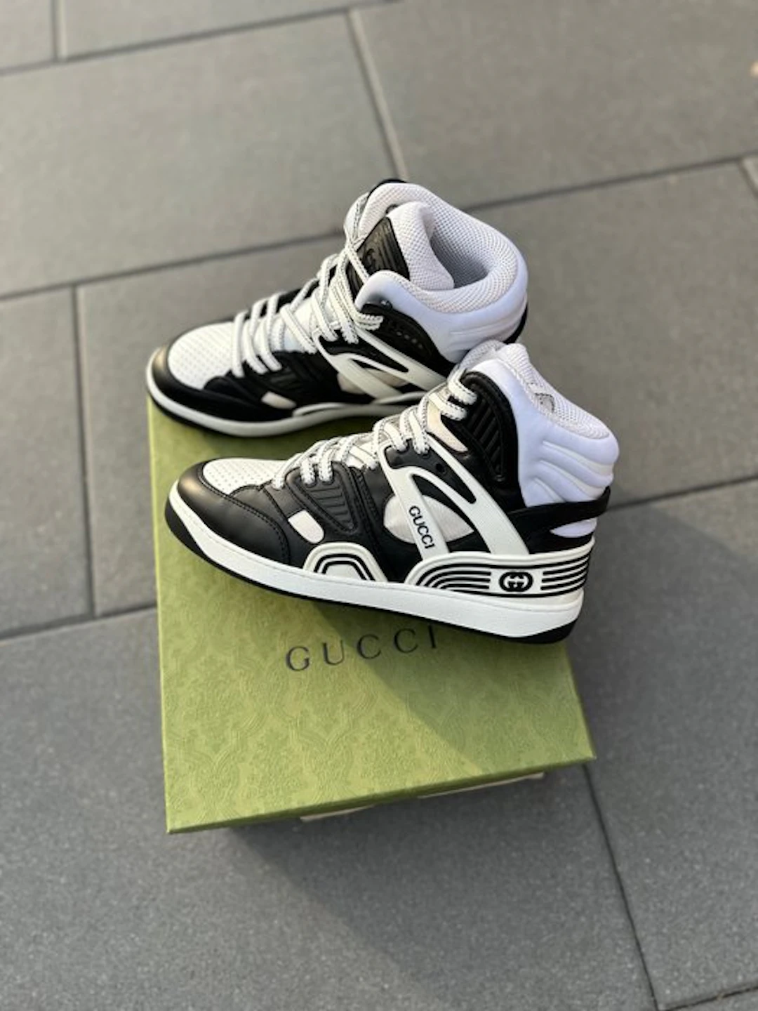 Gucci - Basket High - Sneakers - Size: EU 40.5 - New with tags