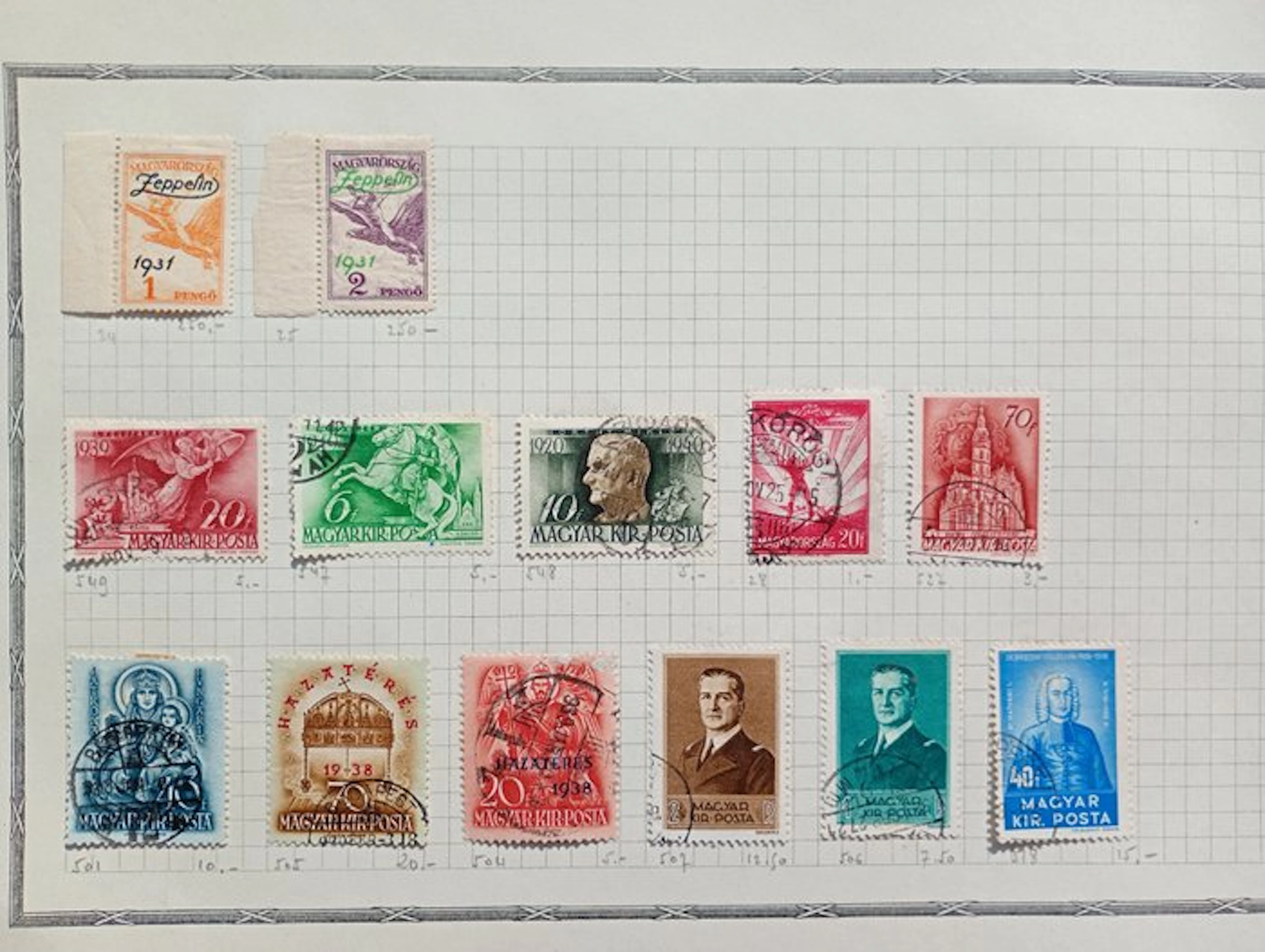 Europe - Various stamps