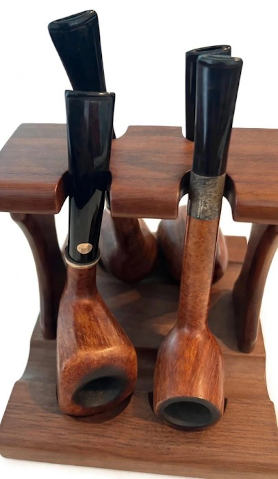Fincato - Pipe - Briar, Silver, Plastic
