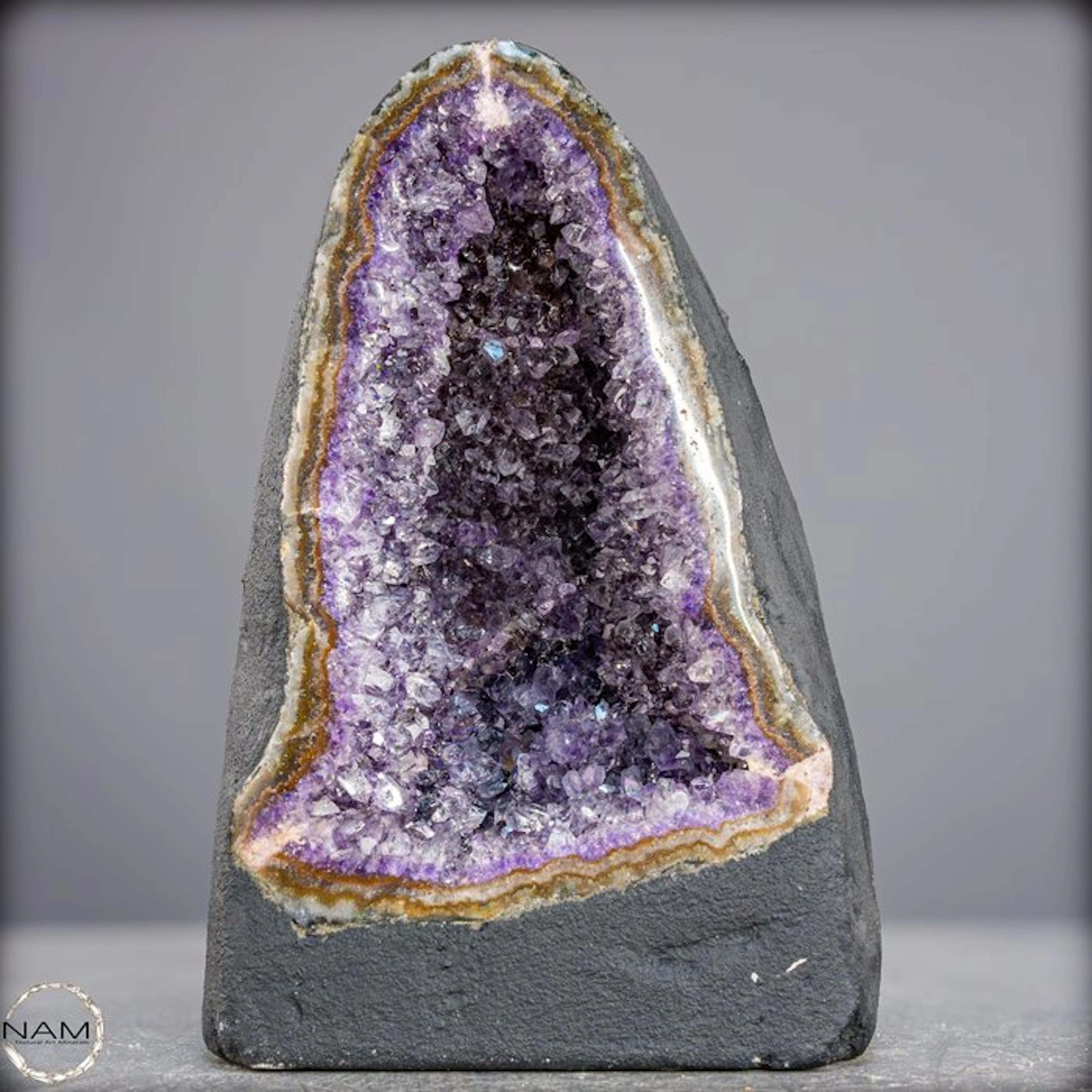 Natural amethyst druzy from Uruguay - Masterpiece of Nature- 3834.32 g