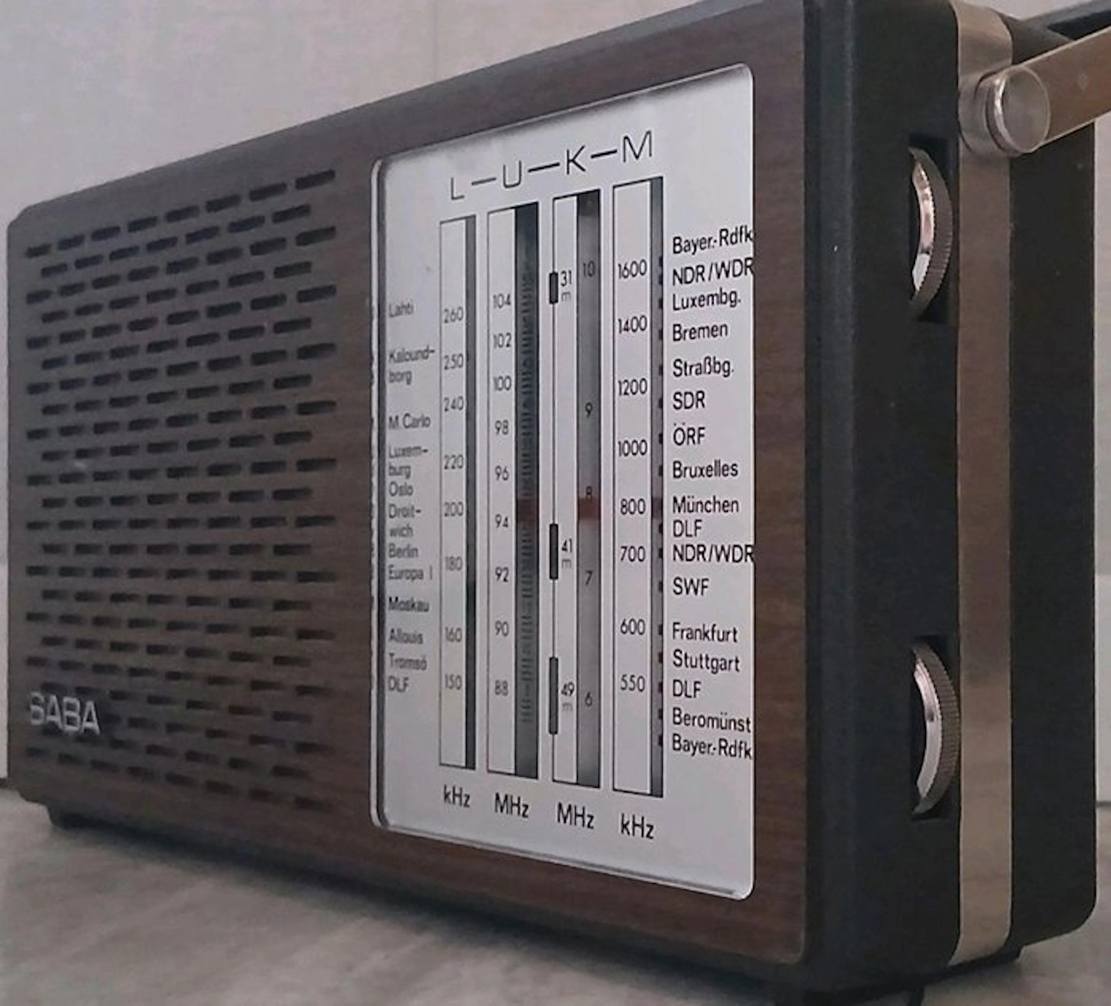 SABA SABA - Bonny H Transistor radio