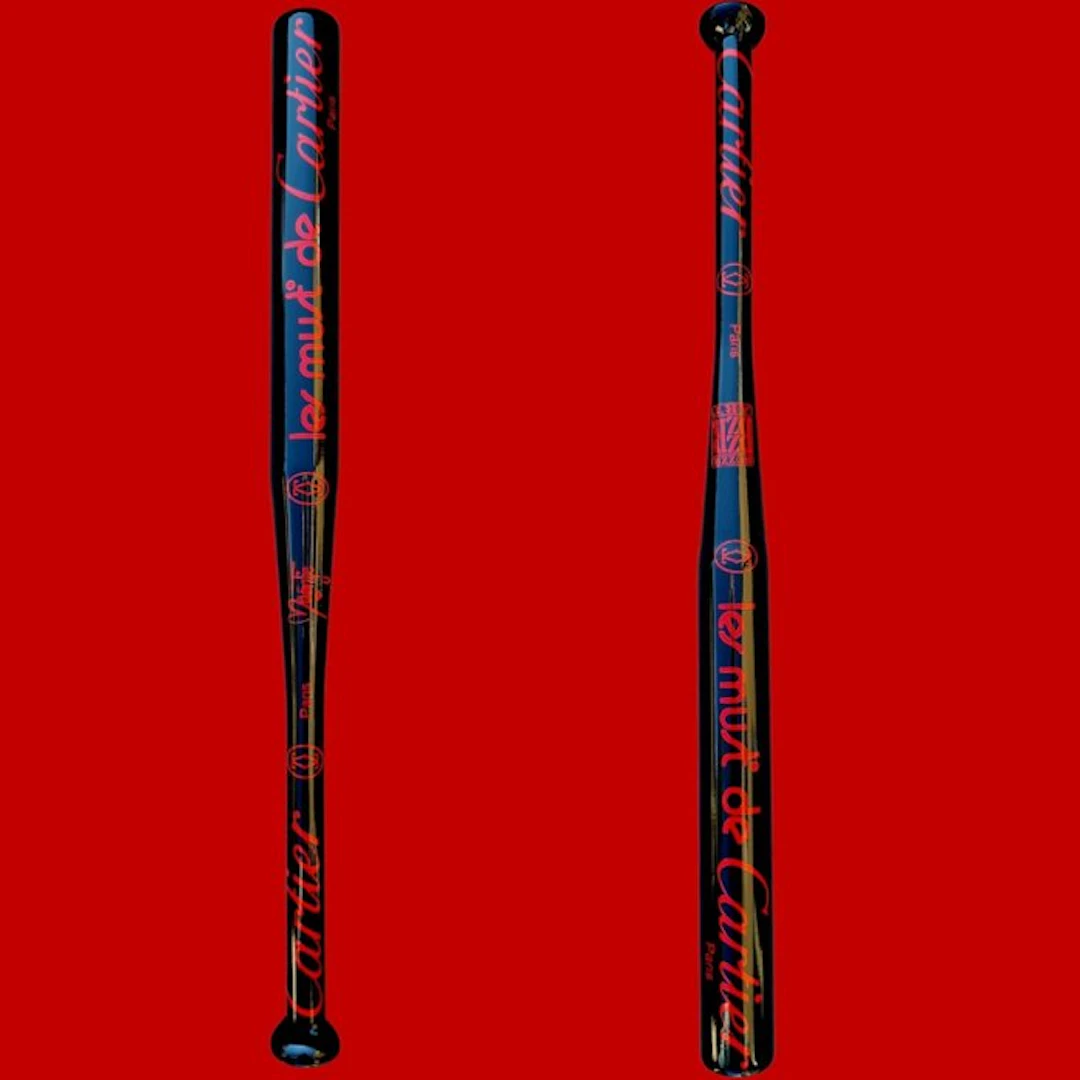 Moontje - Cartier Baseball Bat Blck-Red edition.