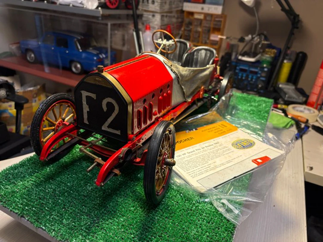 Pocher 1:8 - Model car - Fiat f2 grand Prix de France 130 hp - Grand Prix