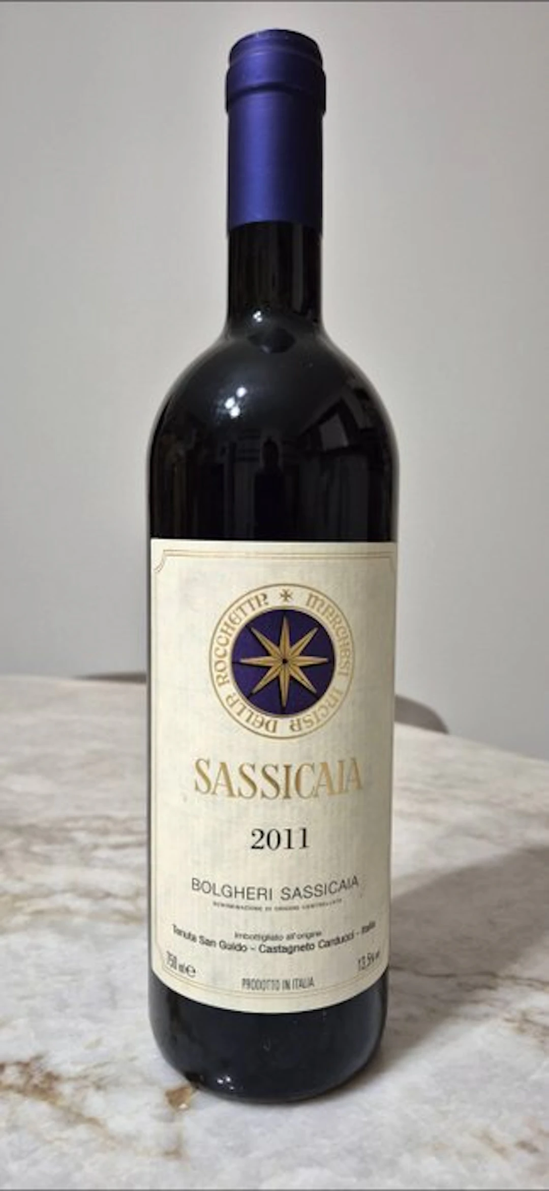 2011 Tenuta San Guido Sassicaia - Tuscany - 1 Bottle (0.75L)