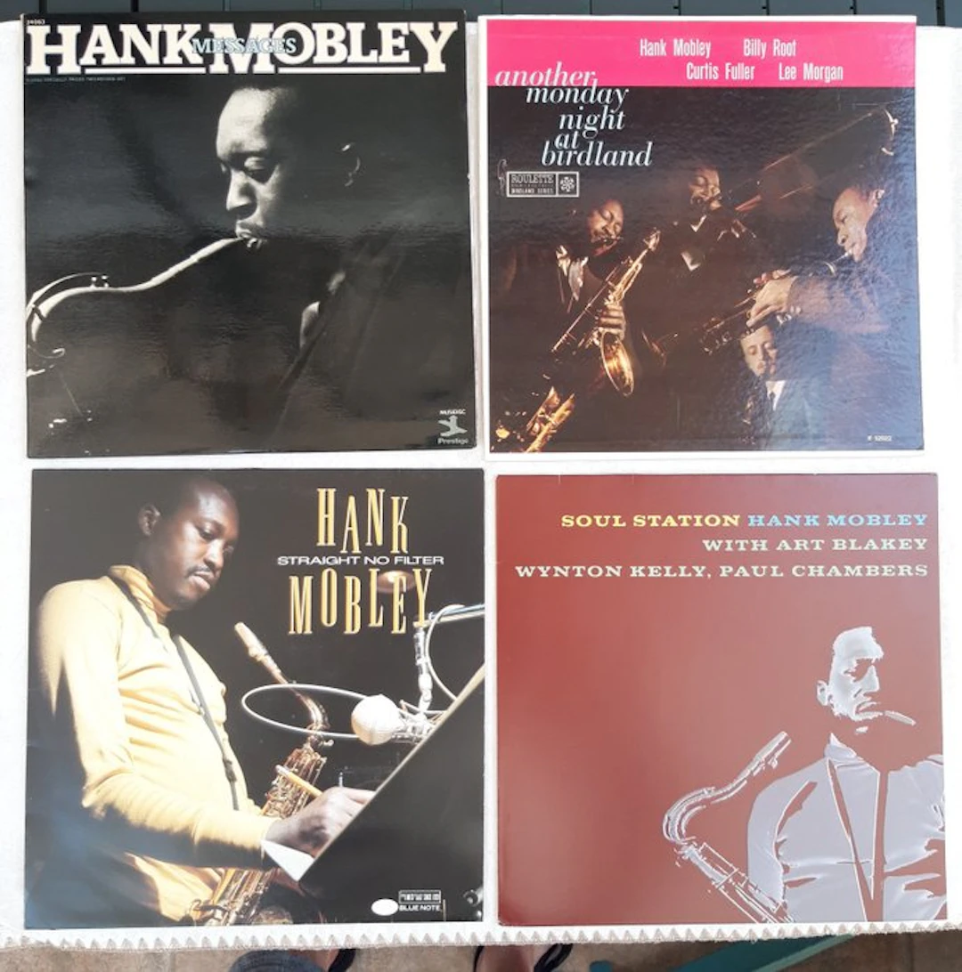 HANK MOBLEY - 4x LP Albums - Hard-Bop - Multiple titles...