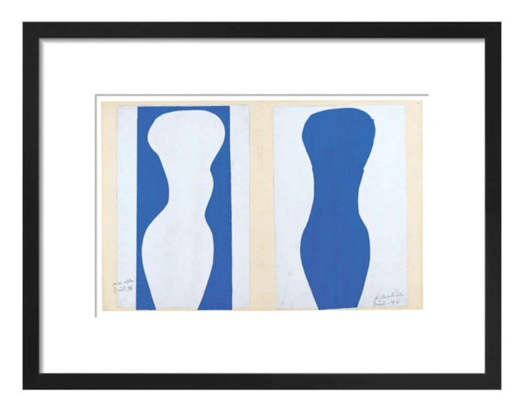 Henri Matisse (1869-1954) - "Forms, 1946". Gesigneerd en gedateerd in de plaat.
