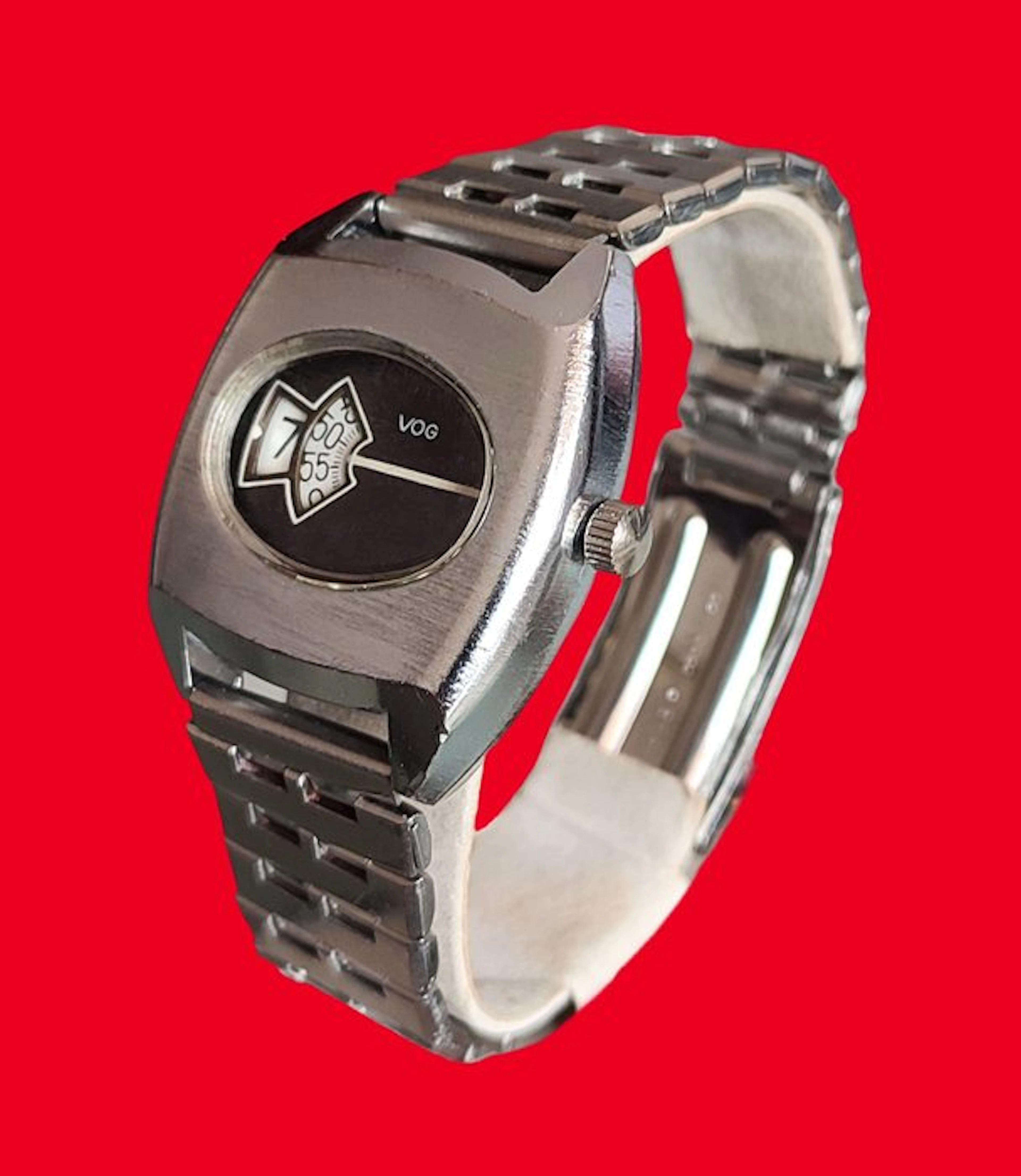 VOG Jump Hour - Space Age - Montre vintage - No reserve price - Men - 1970-1979