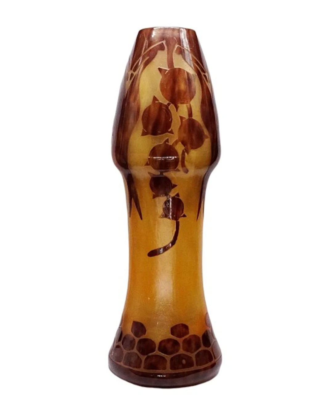 Vase - Charles Schneider - Eucalyptus Vase signed with a...
