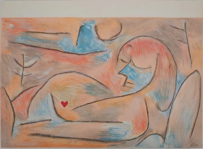 Paul Klee (1879-1940) - Nu amoureux