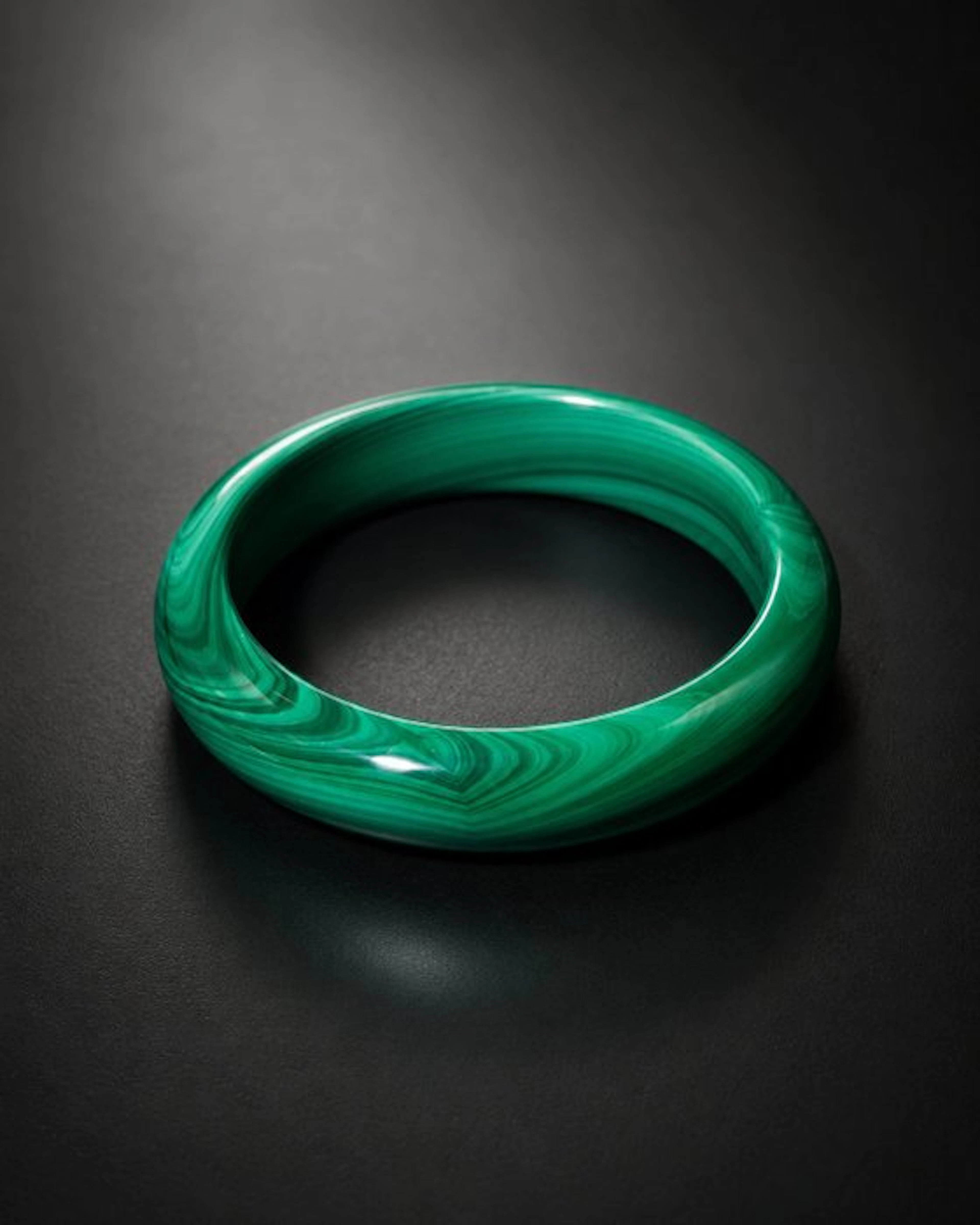 Malachite Bangle / Bracelet – A Timeless Statement Piece...