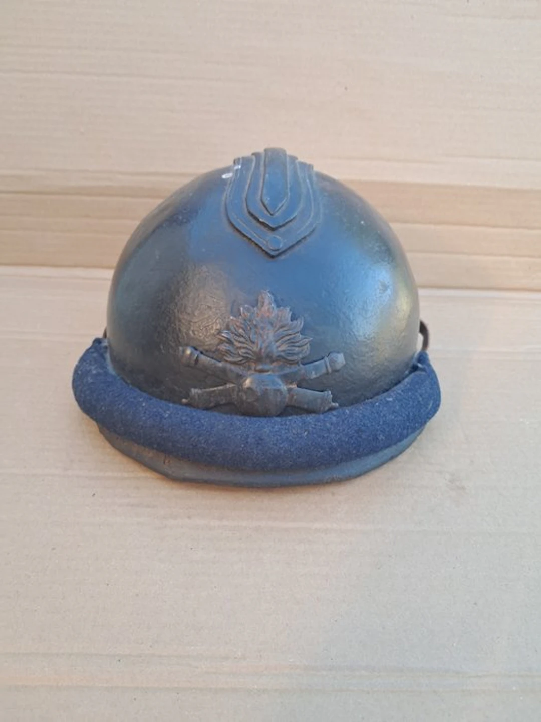 France - Armoured Corps - Military helmet - Adrian battle tanks - 1918