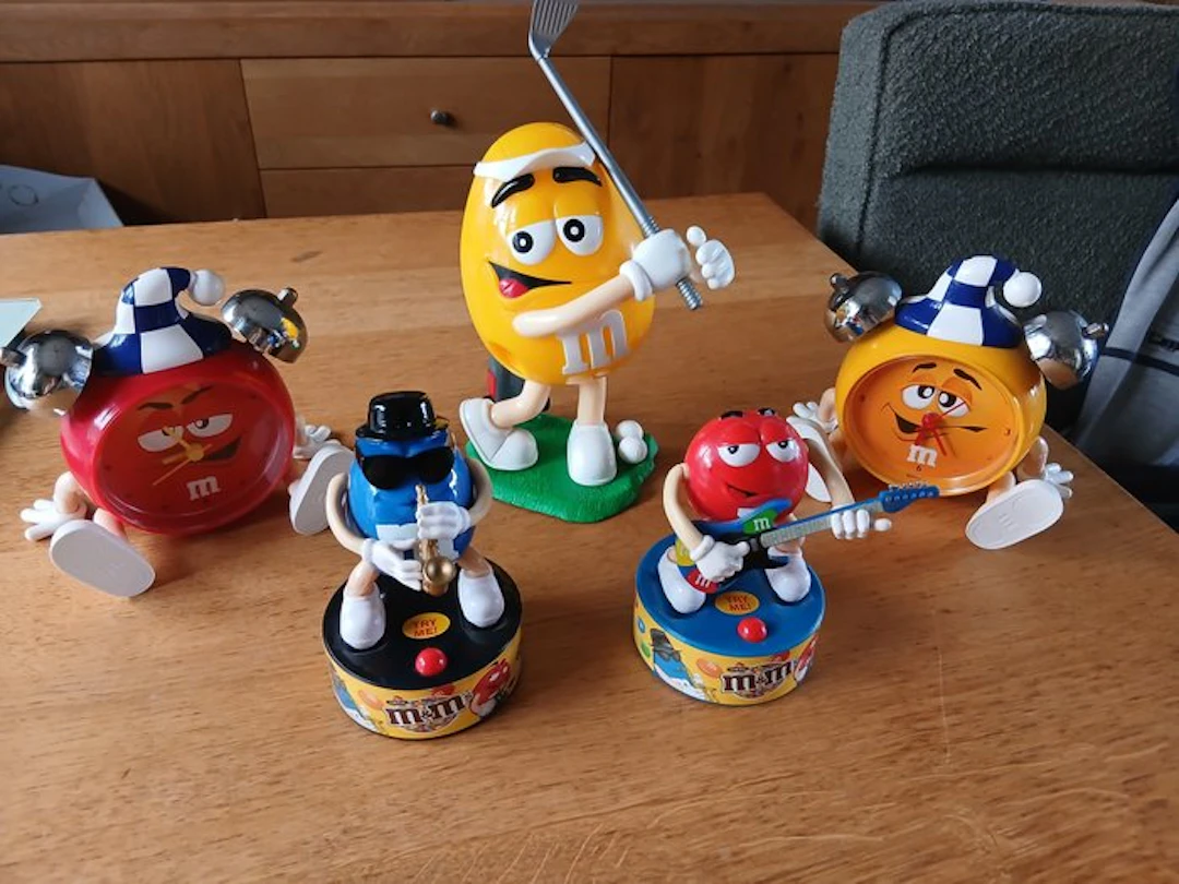 M&M's - M&M figures set - Sign (5) - Plastic