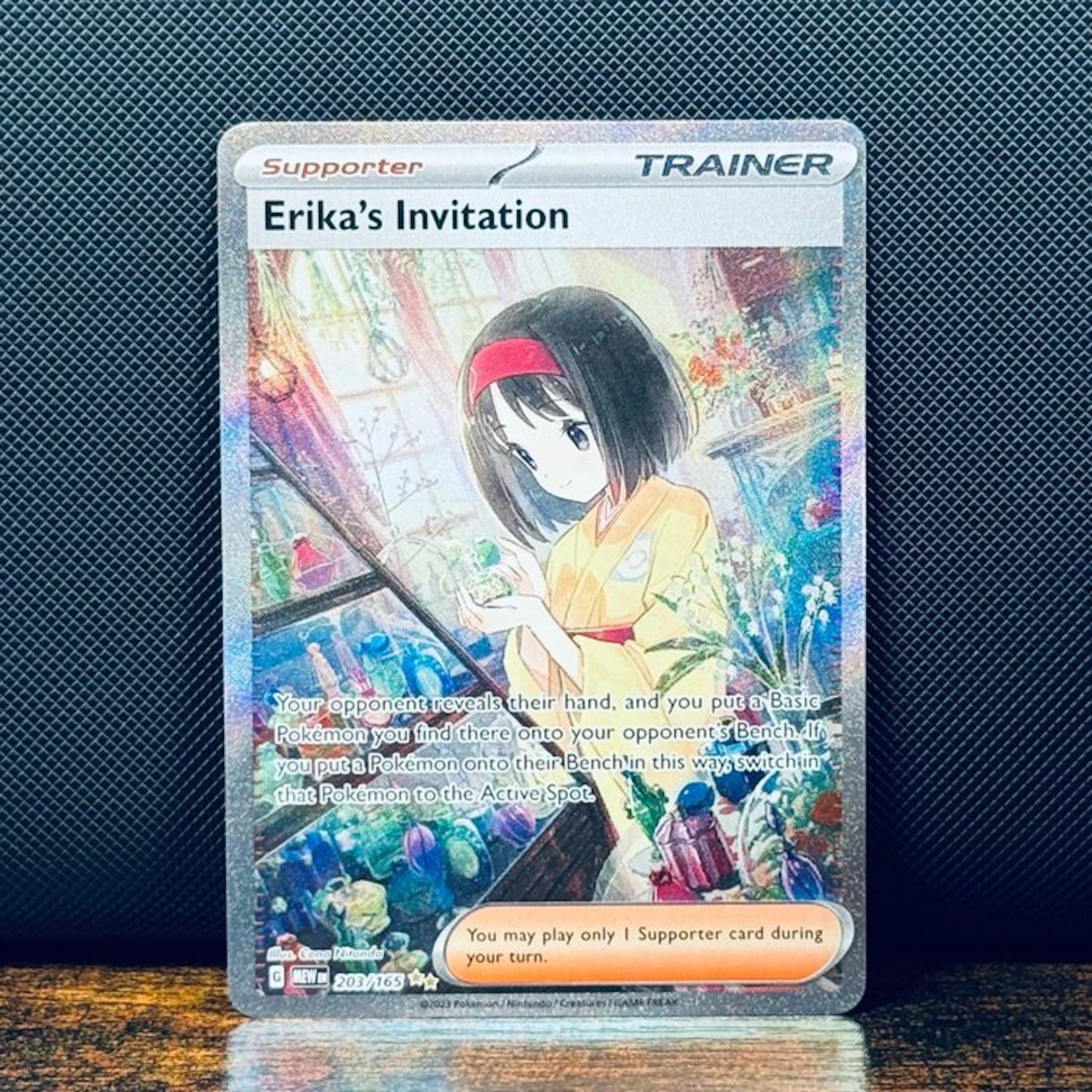 Pokémon Card - Erika's Invitation 203 - Pokémon
