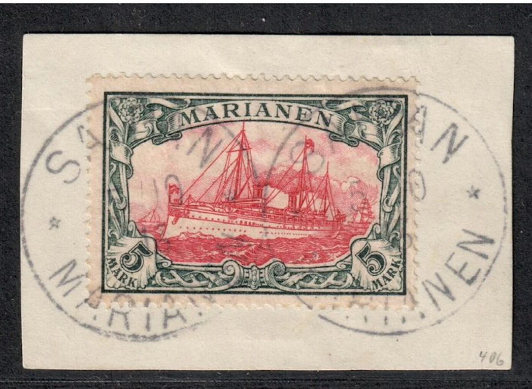 German Colonies - Mariana Islands 1900 - Marianen Minr