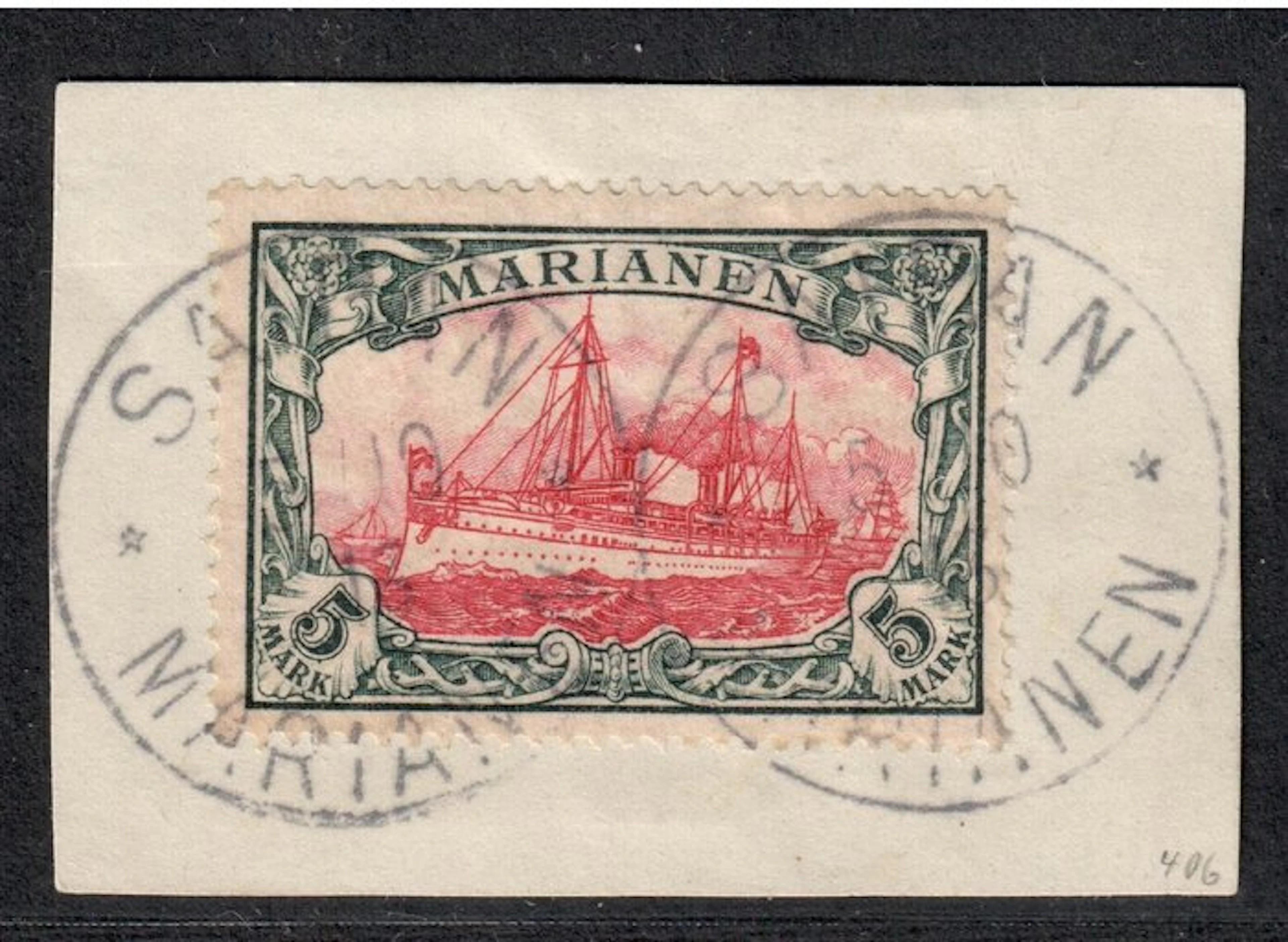 German Colonies - Mariana Islands 1900 - Marianen Minr