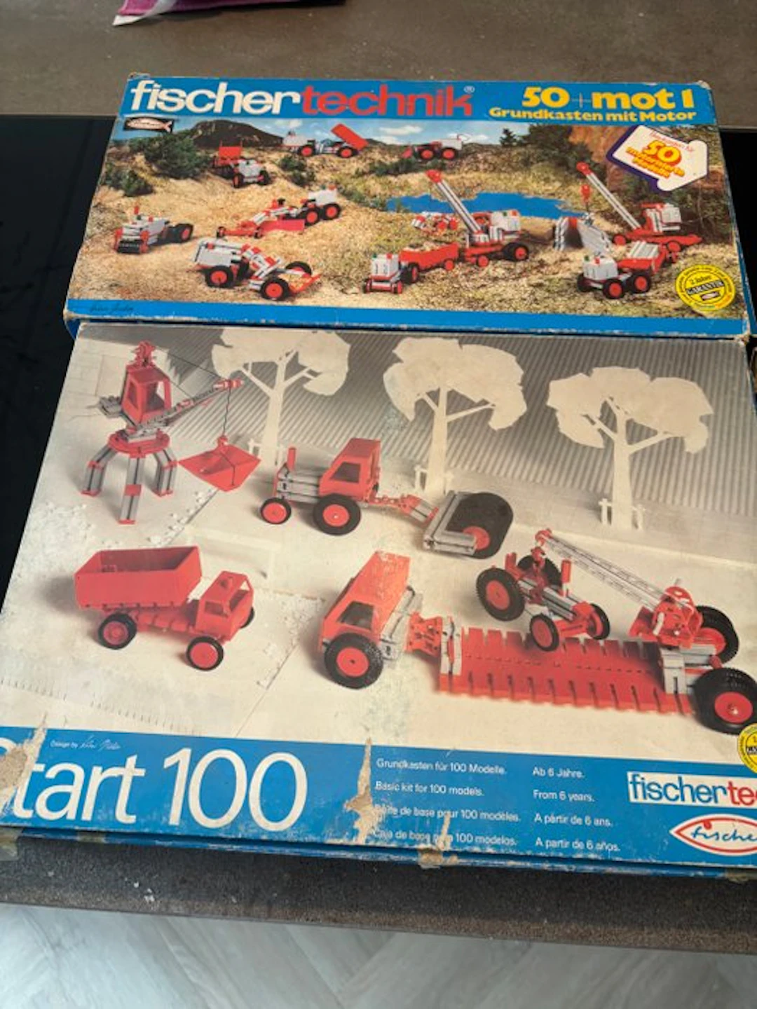 Fischertechnik - Toy 50+mot1 en start 100 - Germany
