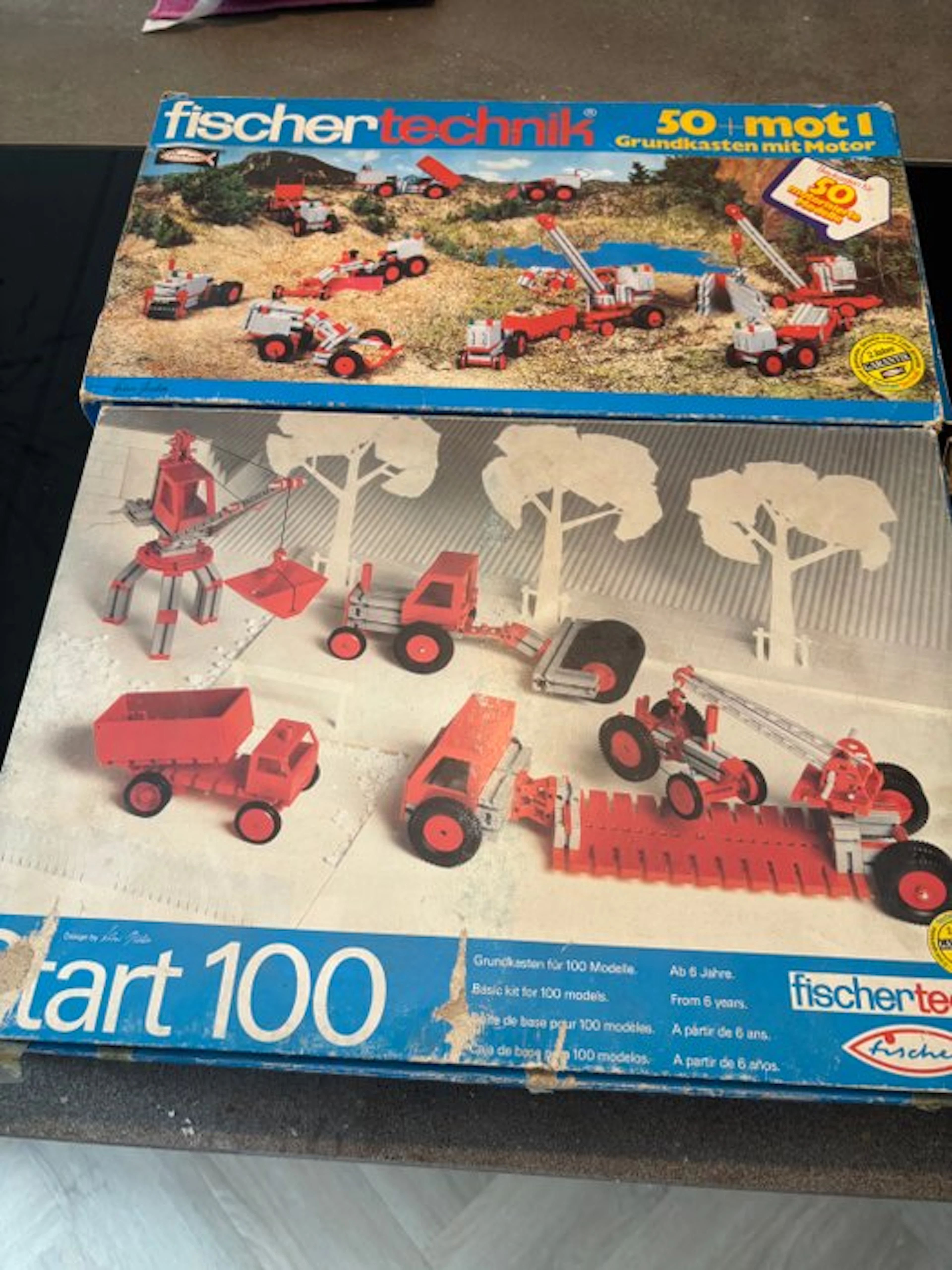 Fischertechnik - Toy 50+mot1 en start 100 - Germany