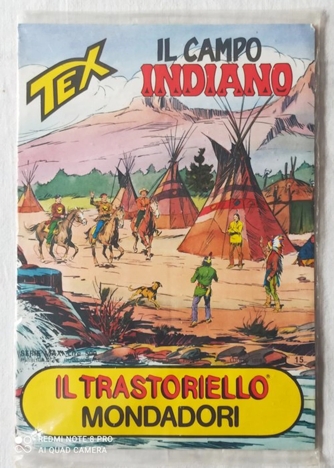 Tex - Il Trastoriello "Il campo indiano" blisterato - 1...