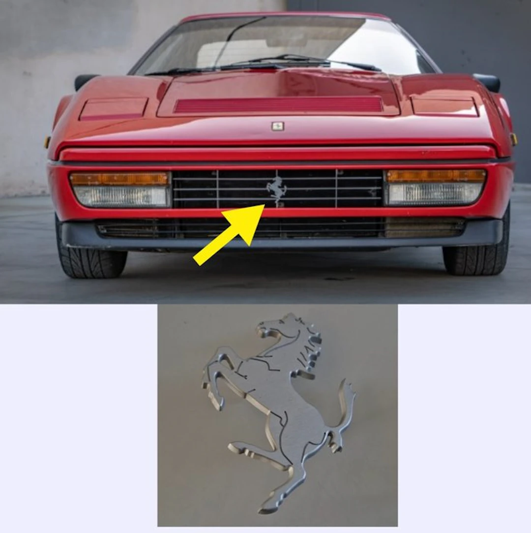 Ferrari 328 - 208 Intercooler - Mondial T Original Flat...