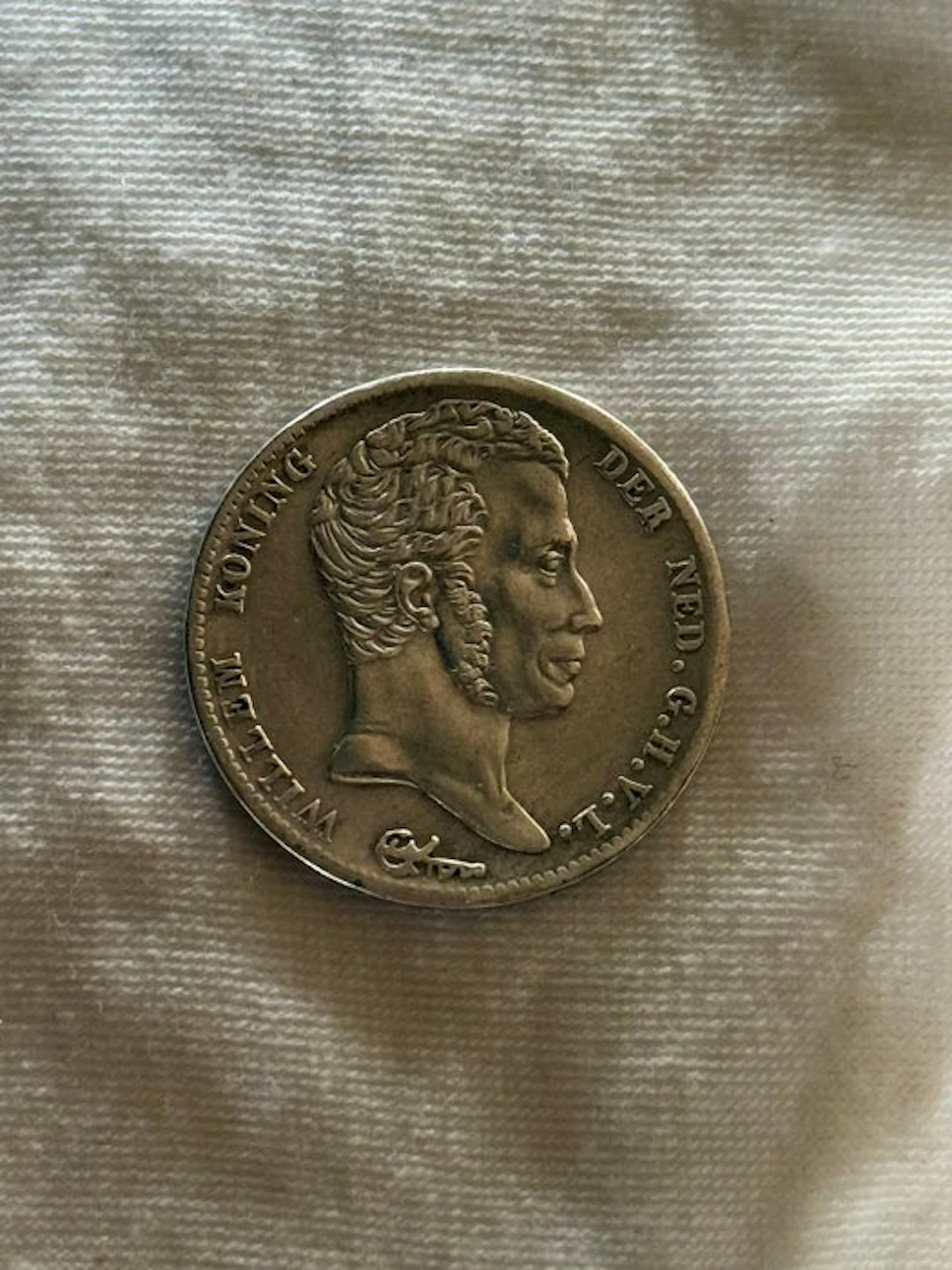 Netherlands. Willem I. 1/2 Gulden 1822