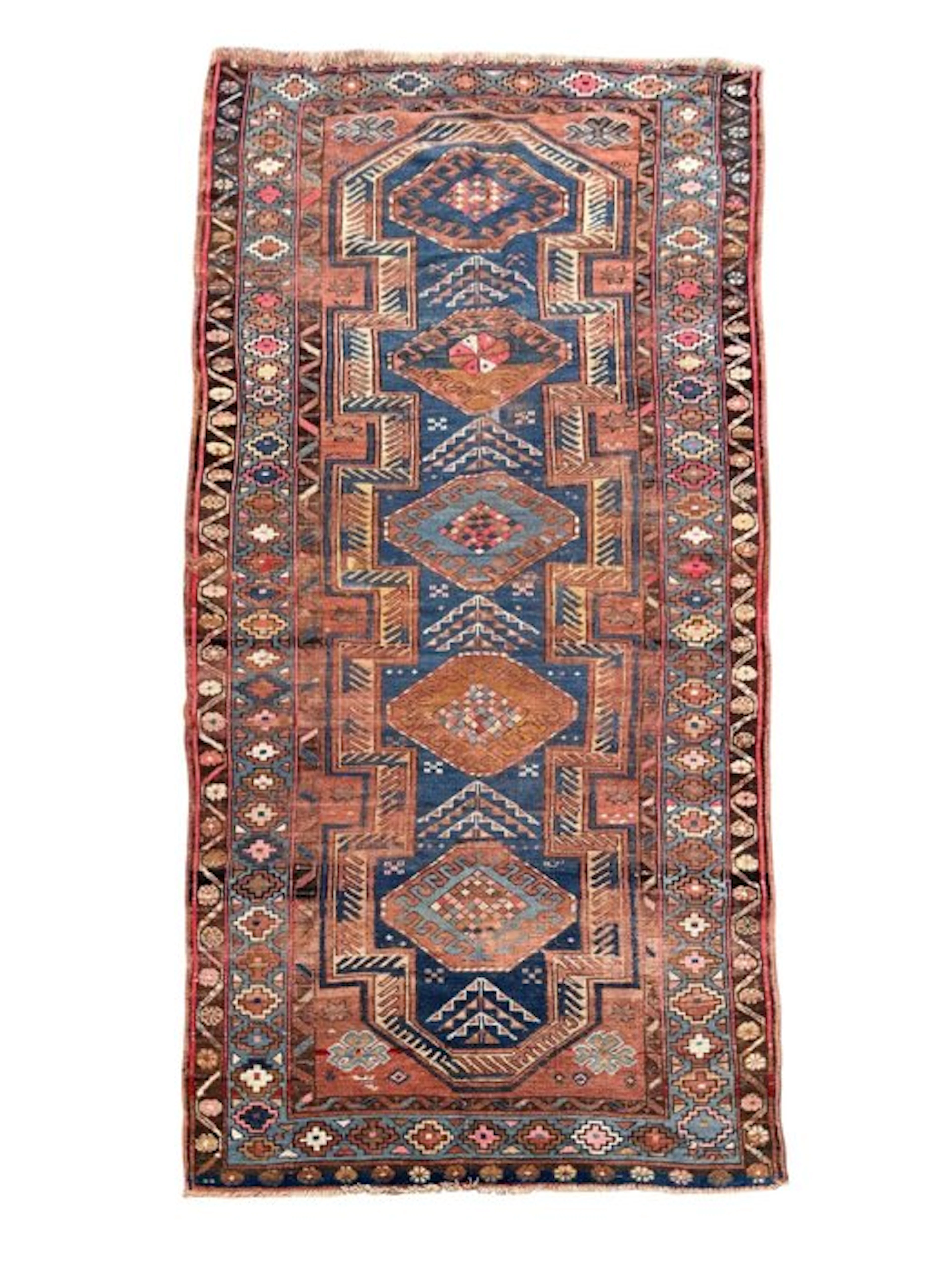 Kazak, Old Antique Kazak!, Kuba Schirwan - Carpet - 250 cm - 118 cm
