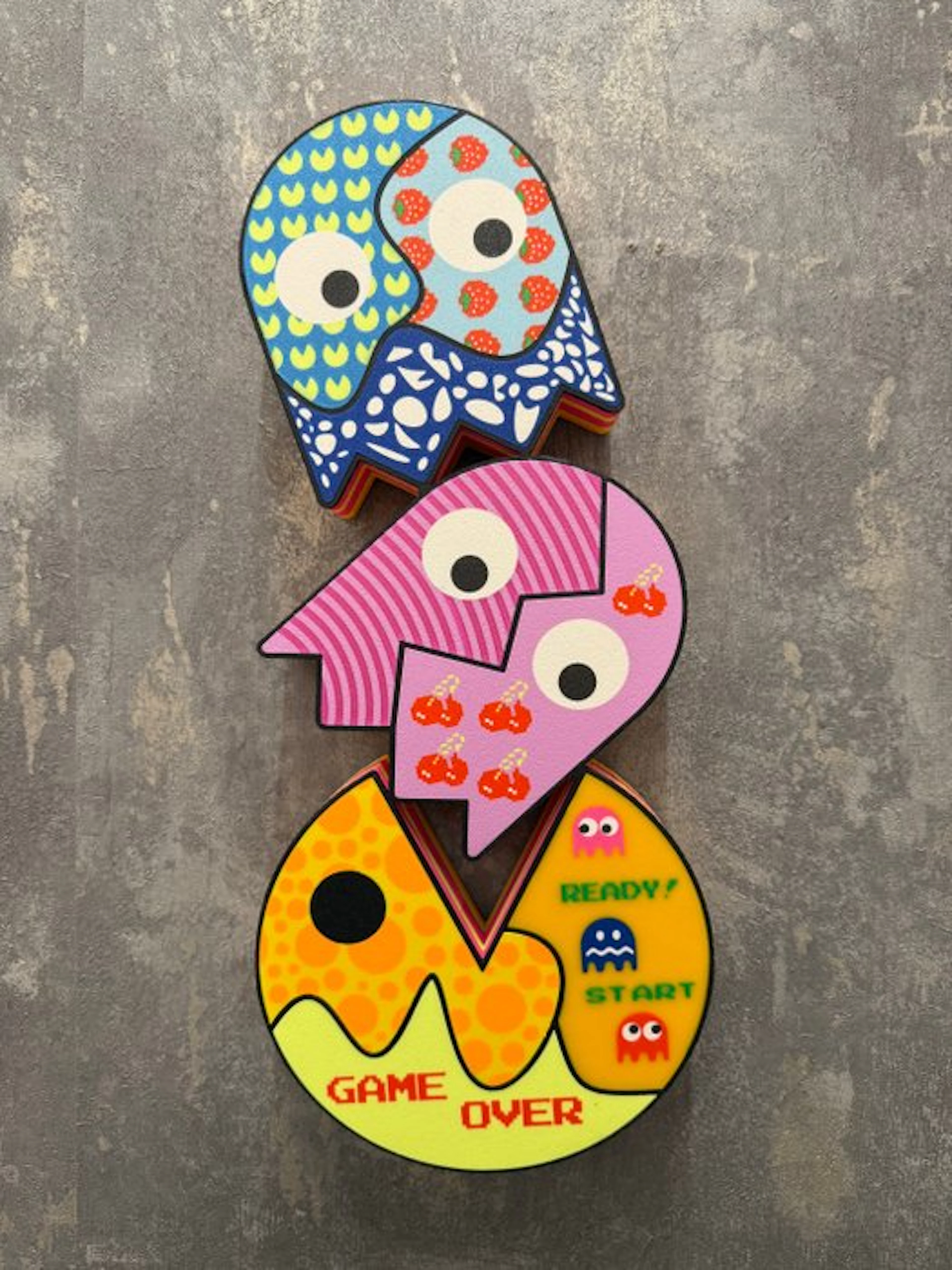 KIRAS - "GAME OF LIFE?" wall version - 42CM