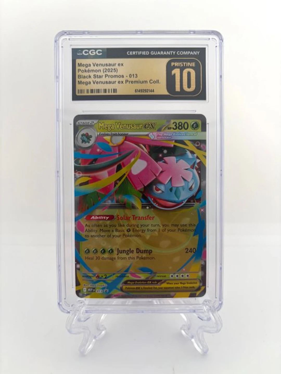Pokémon - 1 Graded card - Mega Venusaur ex - Black Star...