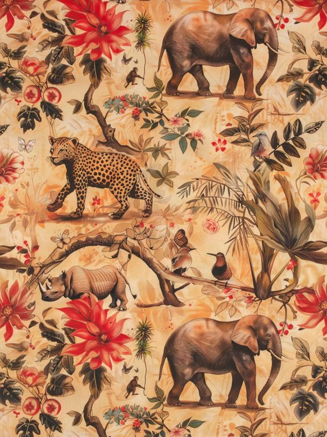 Free Shipping! TexStilArt - SAFARI MAJESTY - Exclusive...