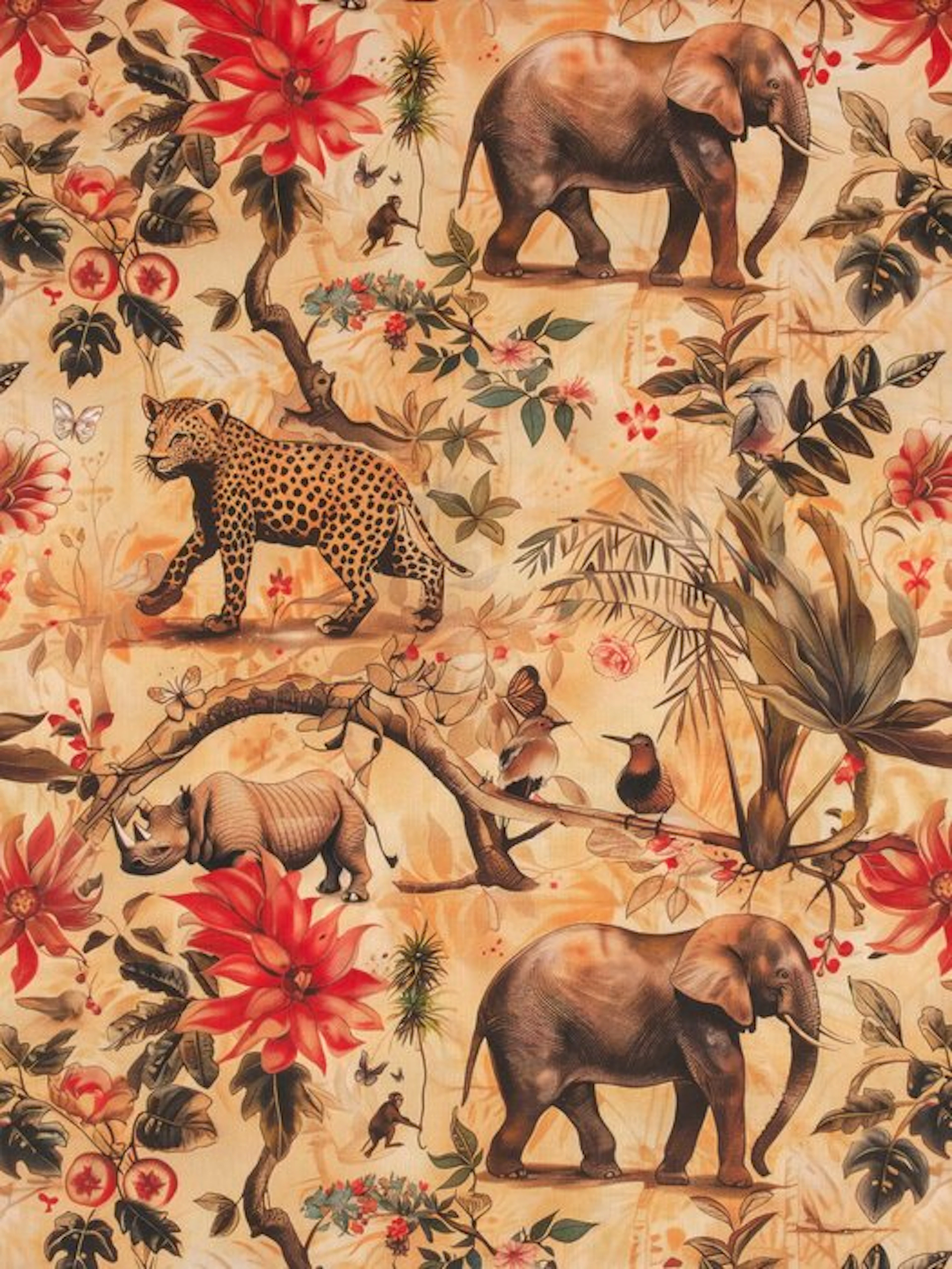 Free Shipping! TexStilArt - SAFARI MAJESTY - Exclusive...