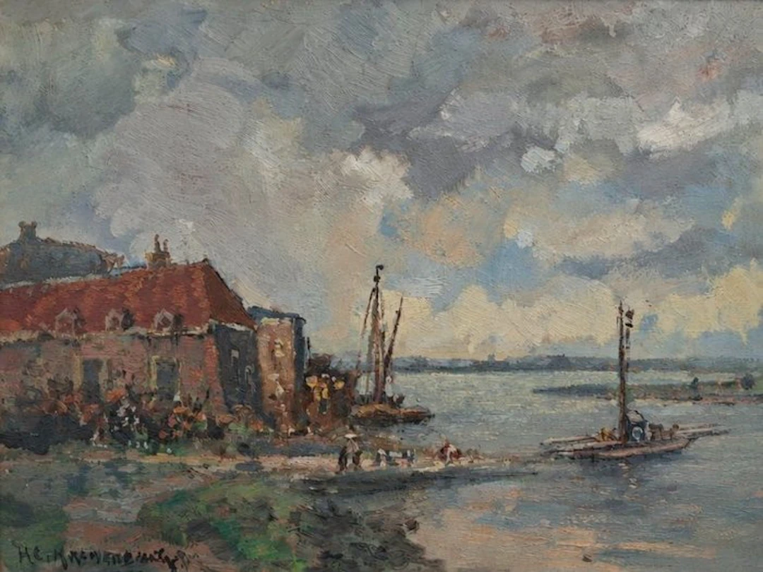 H. C. Kranenburg (1917-1997) - Hollands vissersdorp