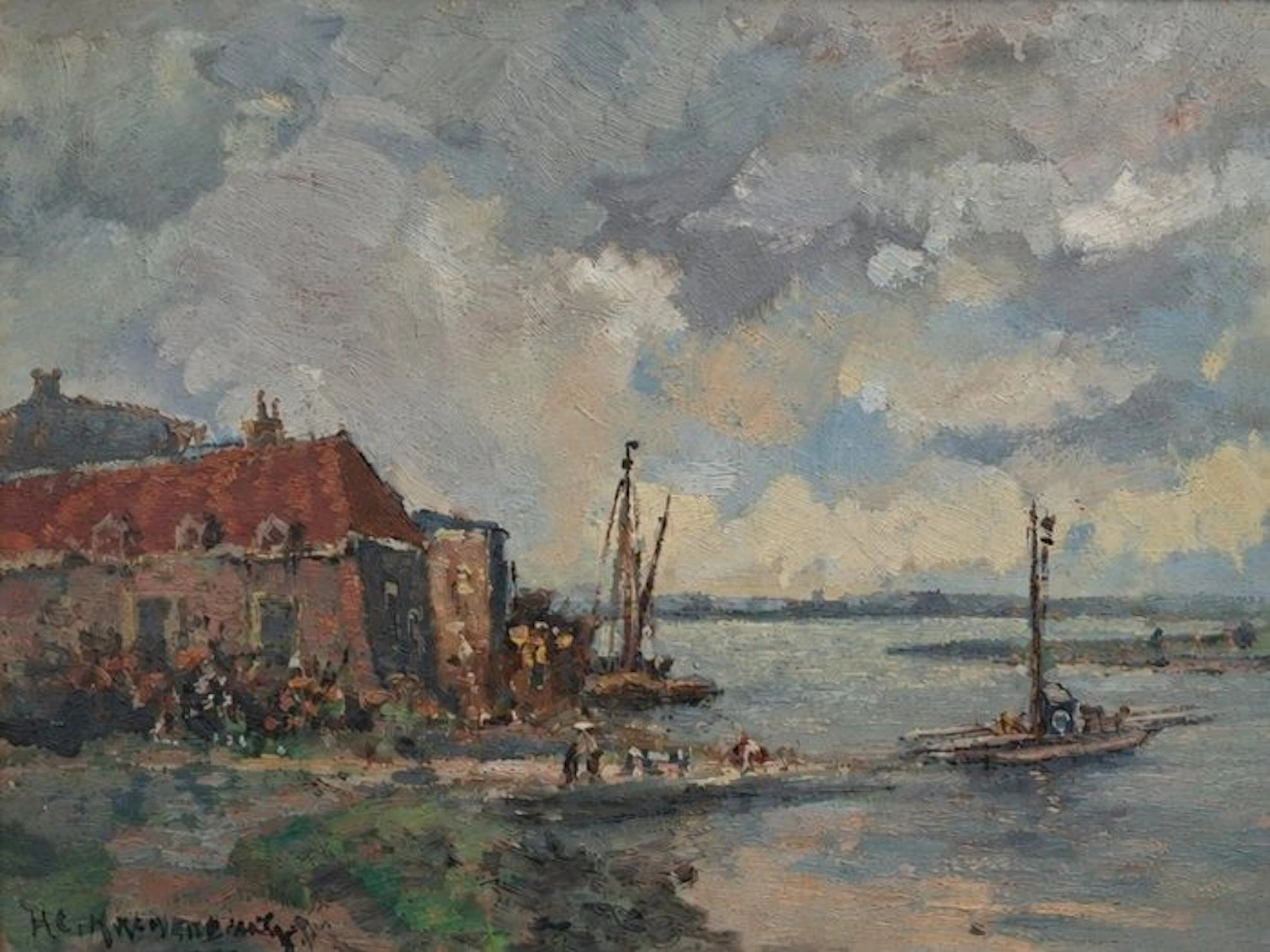 H. C. Kranenburg (1917-1997) - Hollands vissersdorp