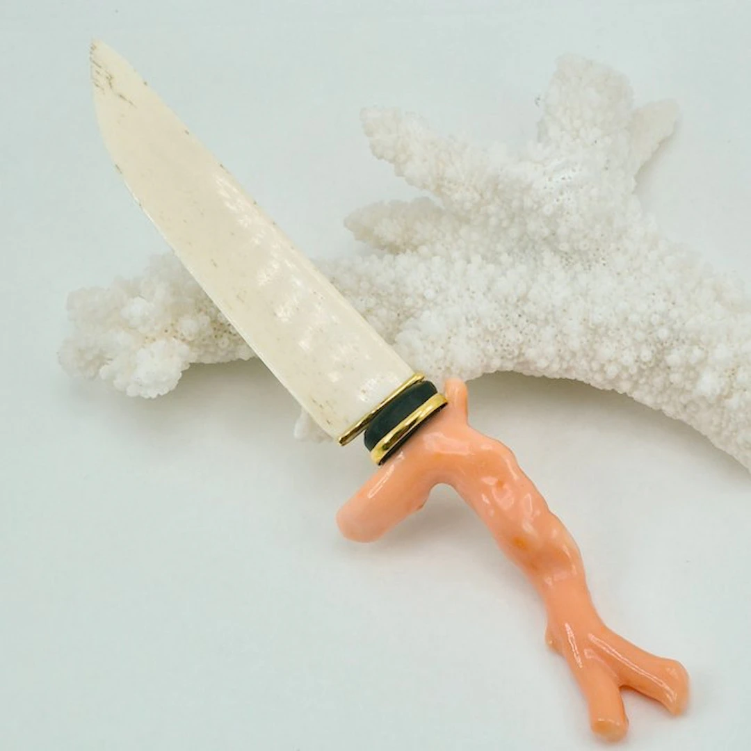 Decorative ornament - Italy - PINK CORAL