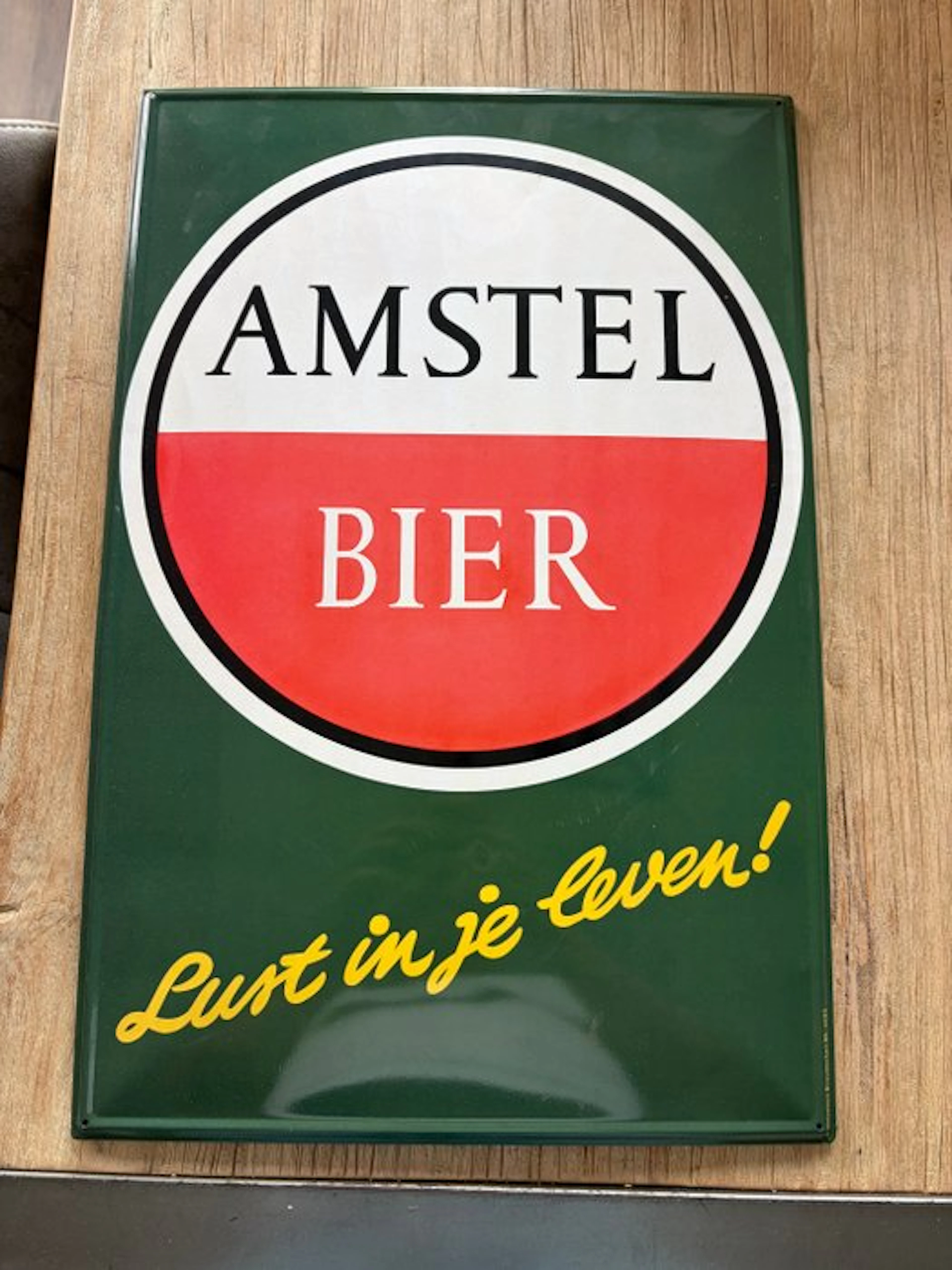 Amstel - Amstel Beer advertising sign - Advertising sign - Steel
