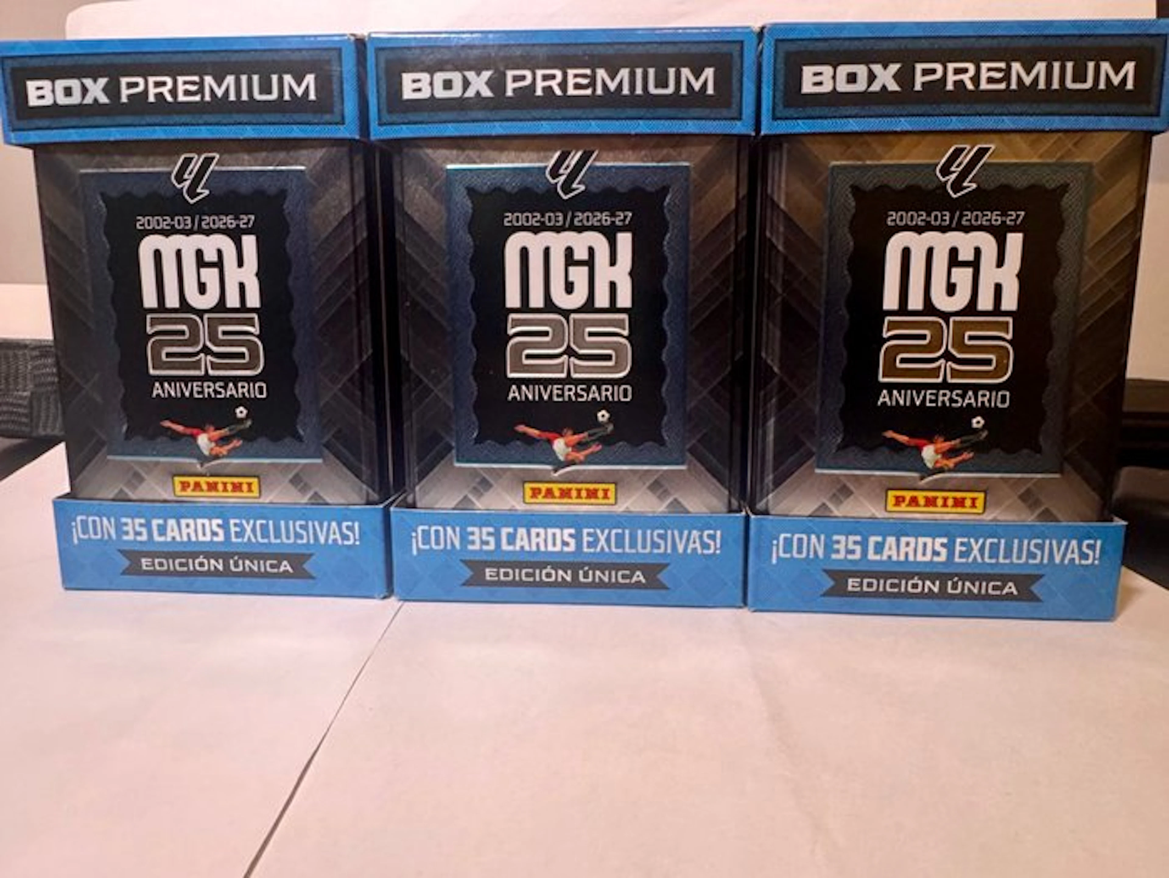 Panini - 3 Box - MGK 25 Aniversario Box Premium