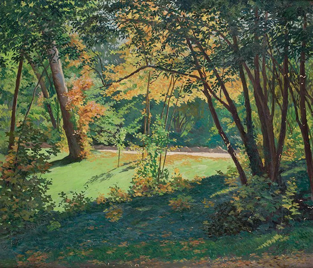 Antonio Maffei Carballo (1885-1961) - El Campo (El Campo Grande, Valladolid)