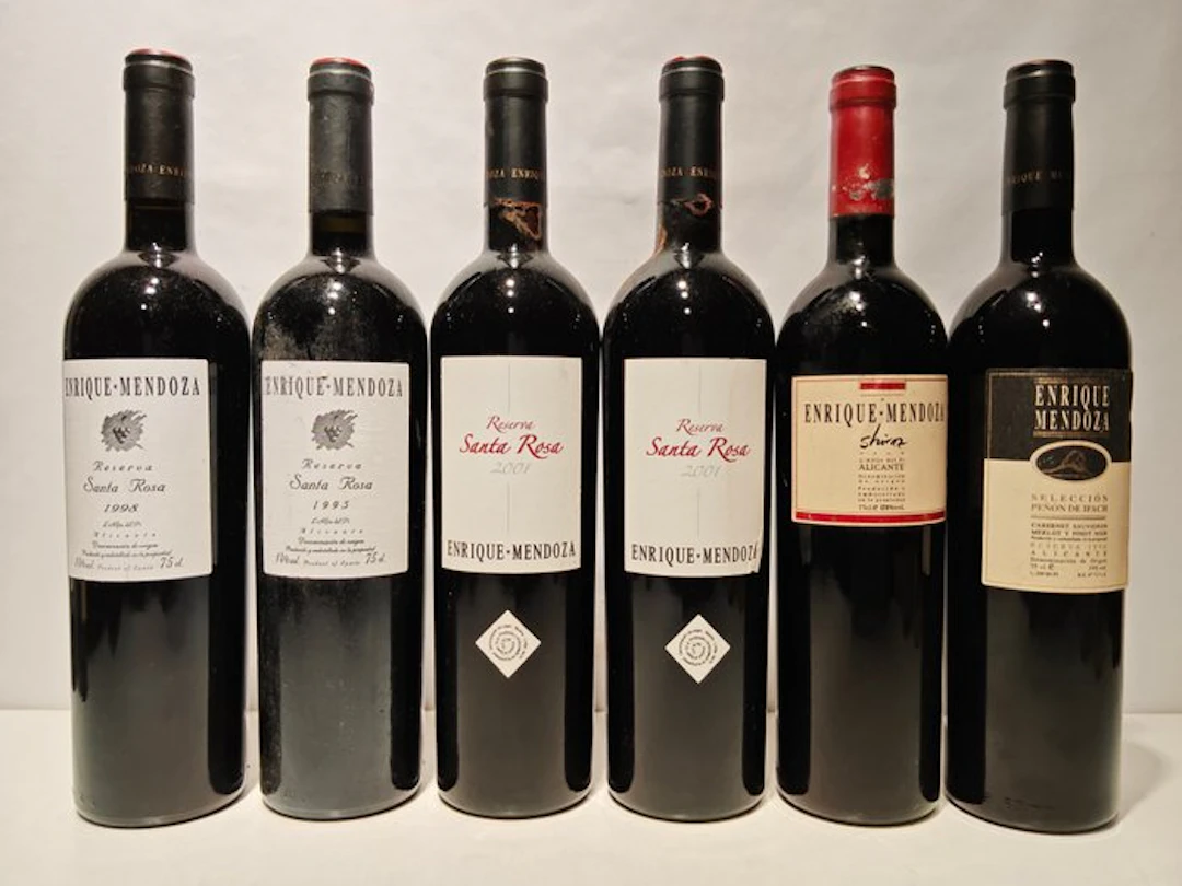 Bodegas Enrique Mendoza, Santa Rosa - Alicante Reserva - 6 Bottles (0.75L)